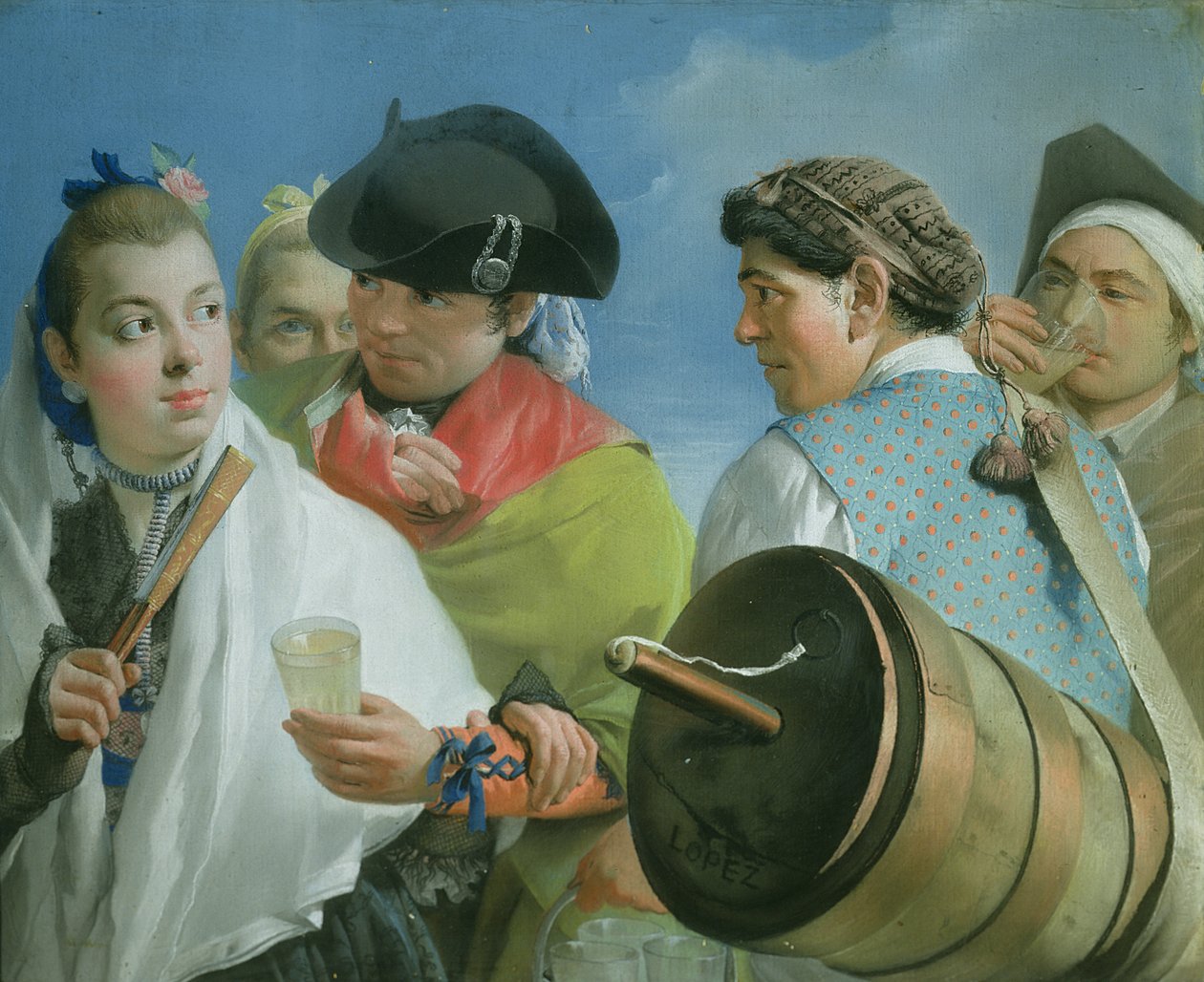 The Lemonade Seller av Lorenzo Baldissera Tiepolo