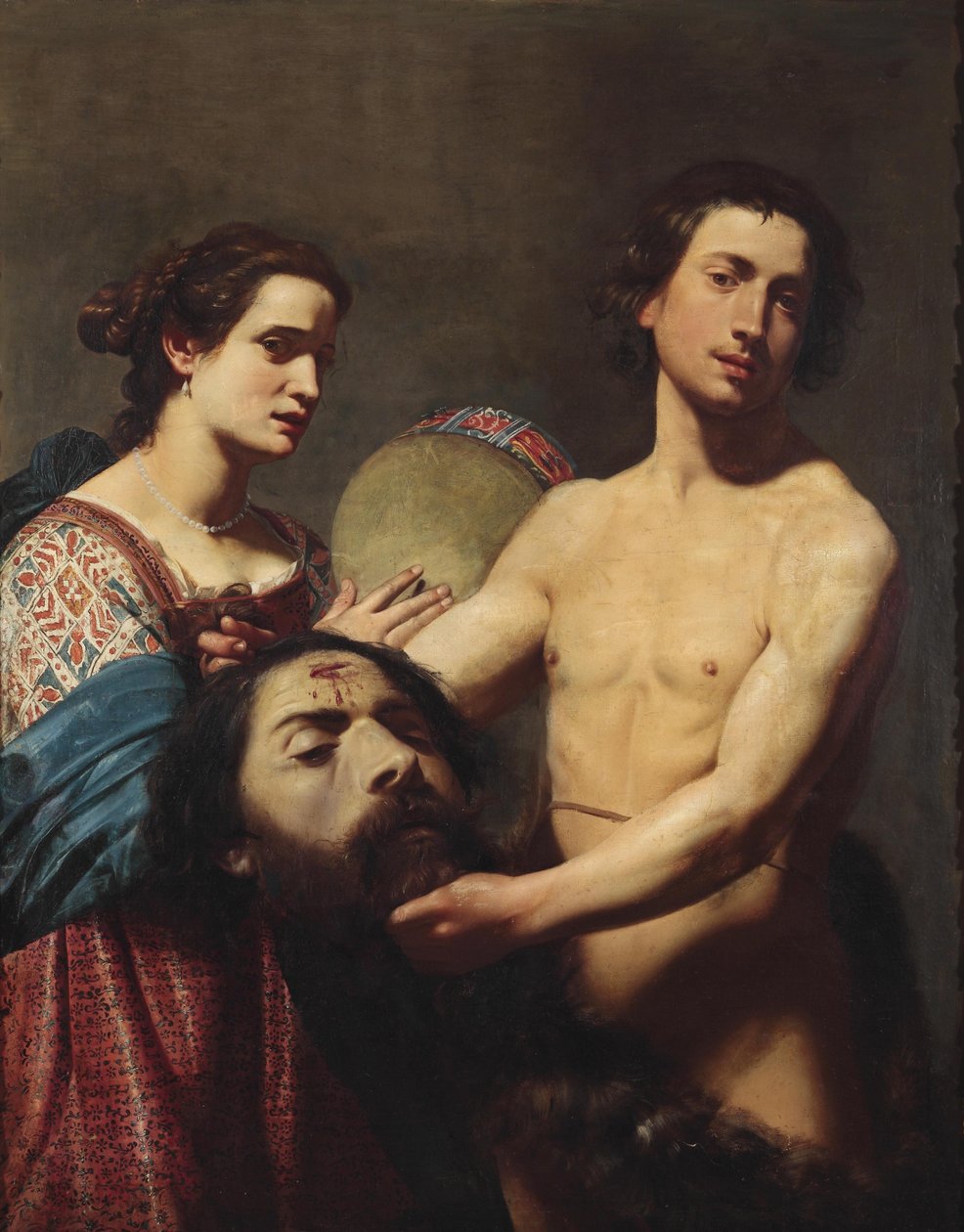 Davide con la testa di golia av Lorenzo Lippi