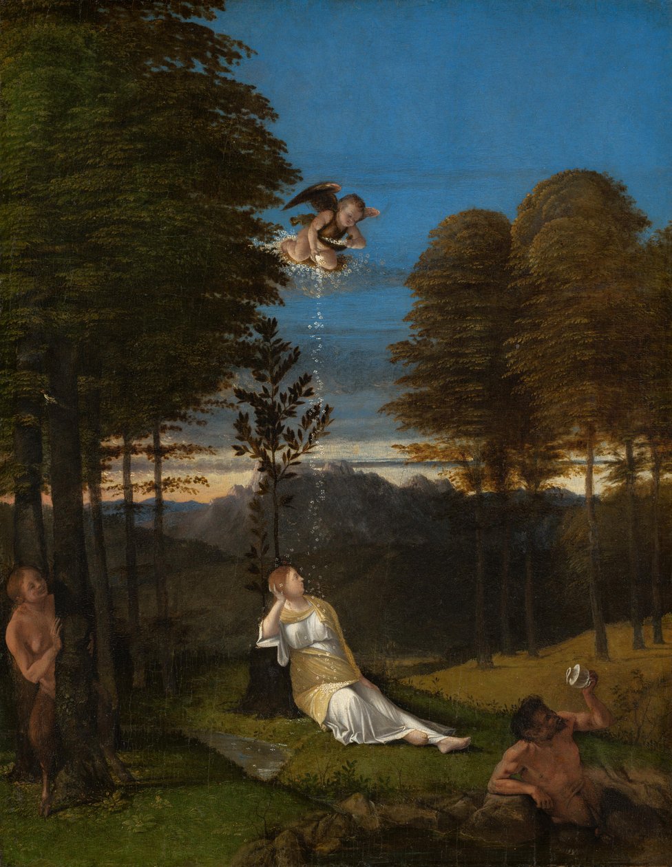 Kyskhets Allegori av Lorenzo Lotto