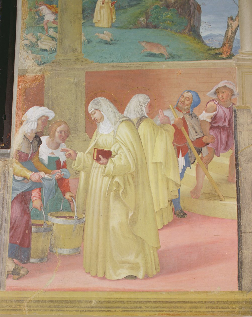 Välsignelser från St. Brigida, 1524 av Lorenzo Lotto