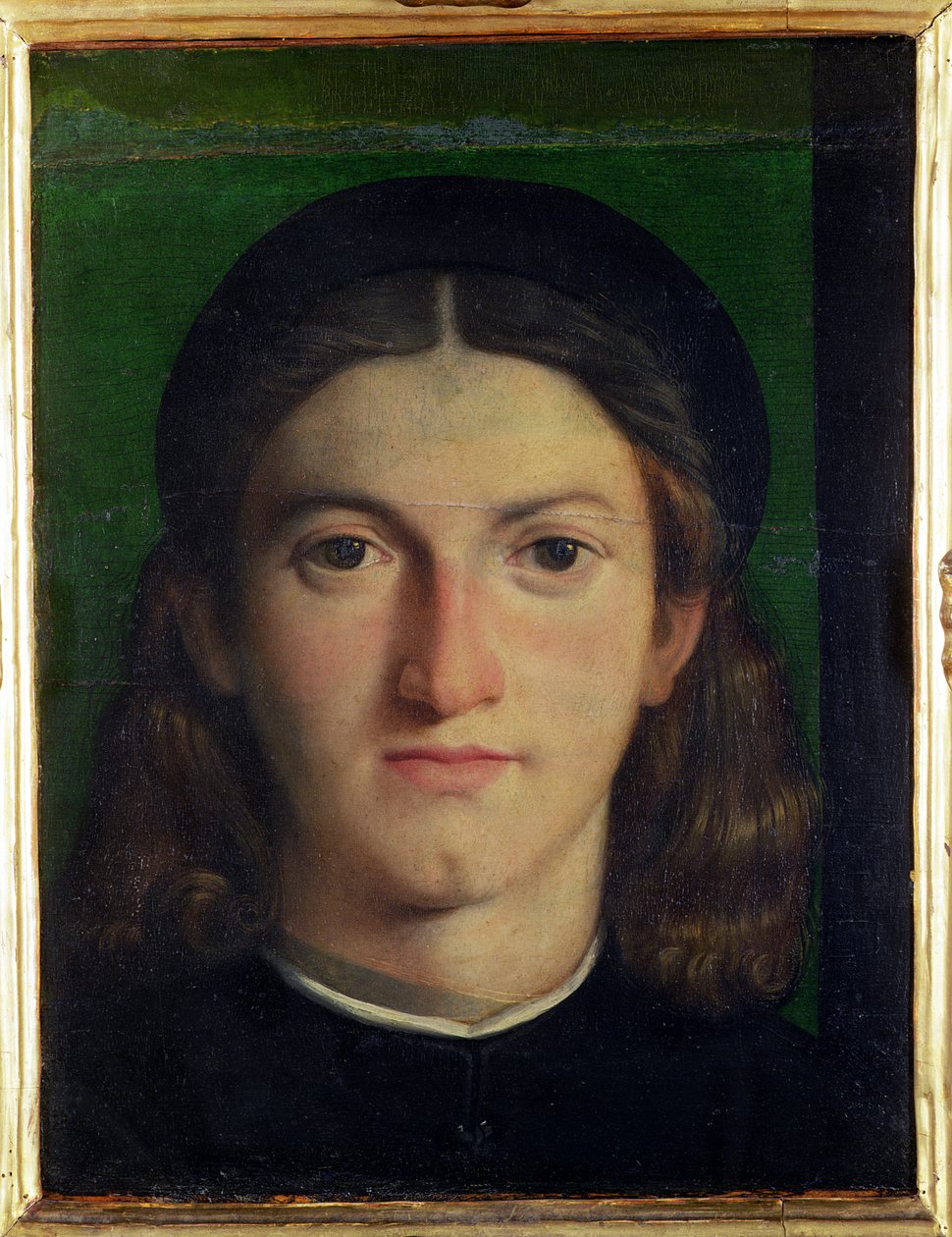 Porträtt av en ung man, ca 1505 av Lorenzo Lotto