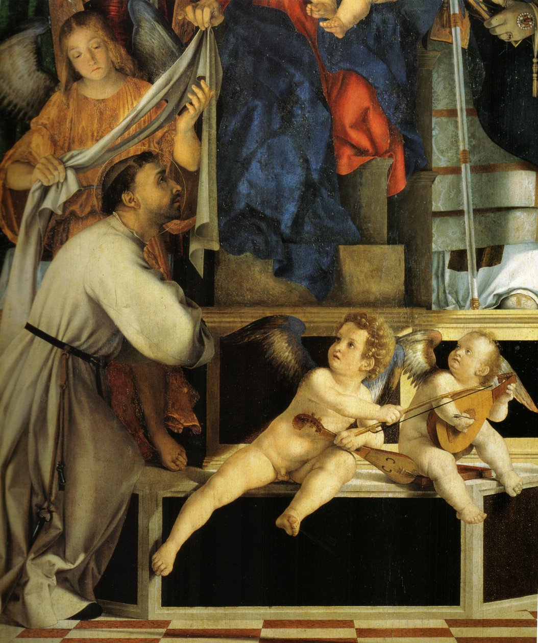 Recanati altartavla av Lorenzo Lotto