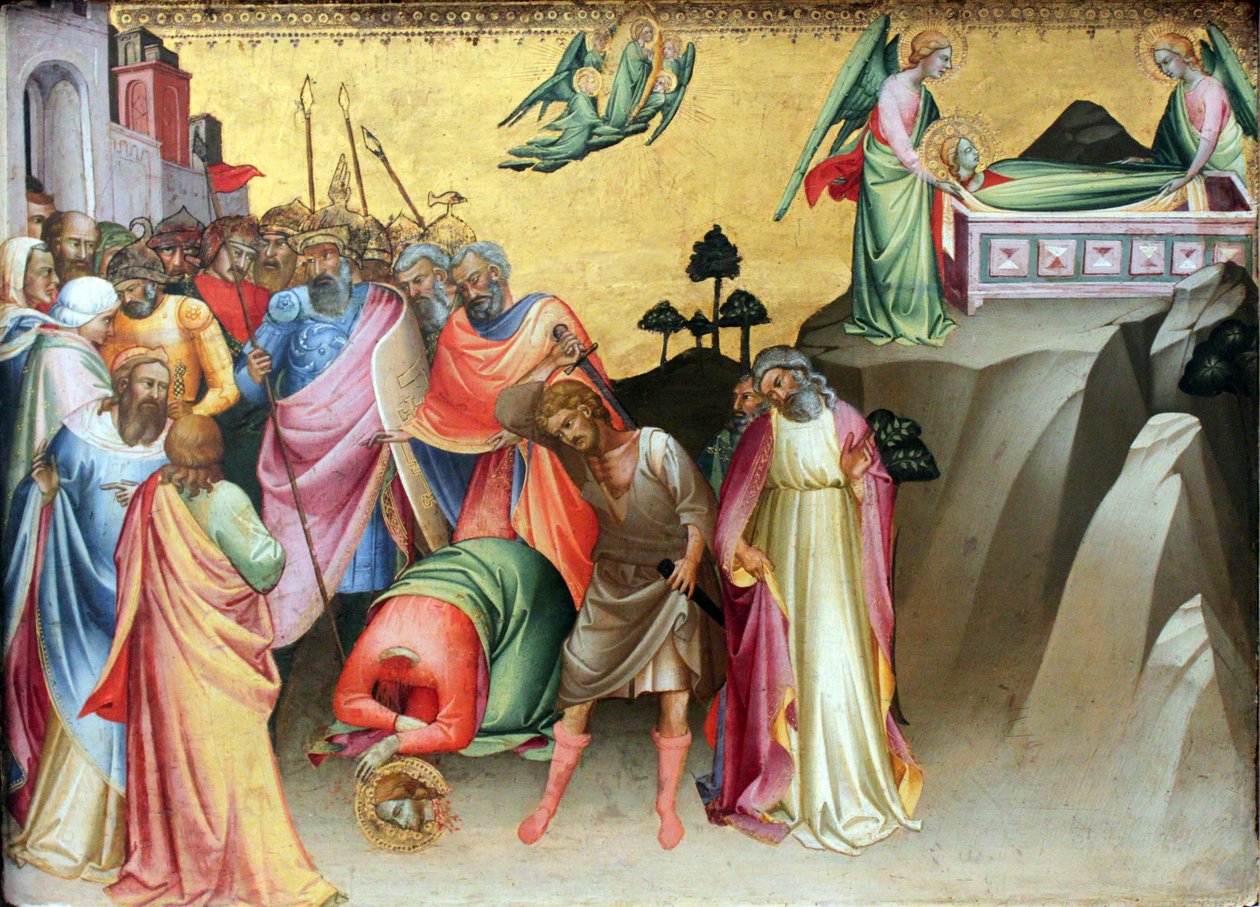 Avhuggningen av S: t Katarina av Alexandria av Lorenzo Monaco