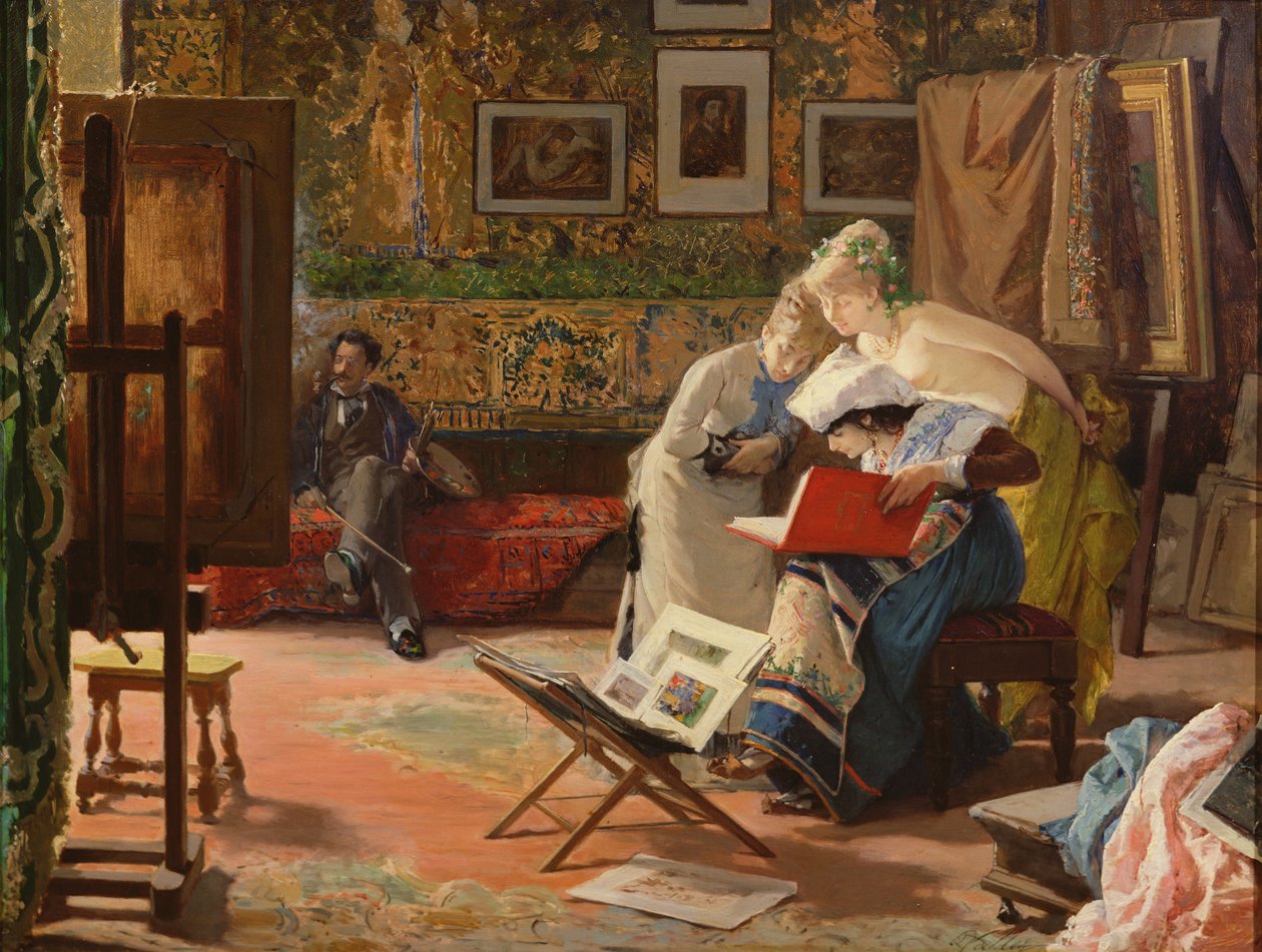 The Artists Studio av Lorenzo Valles