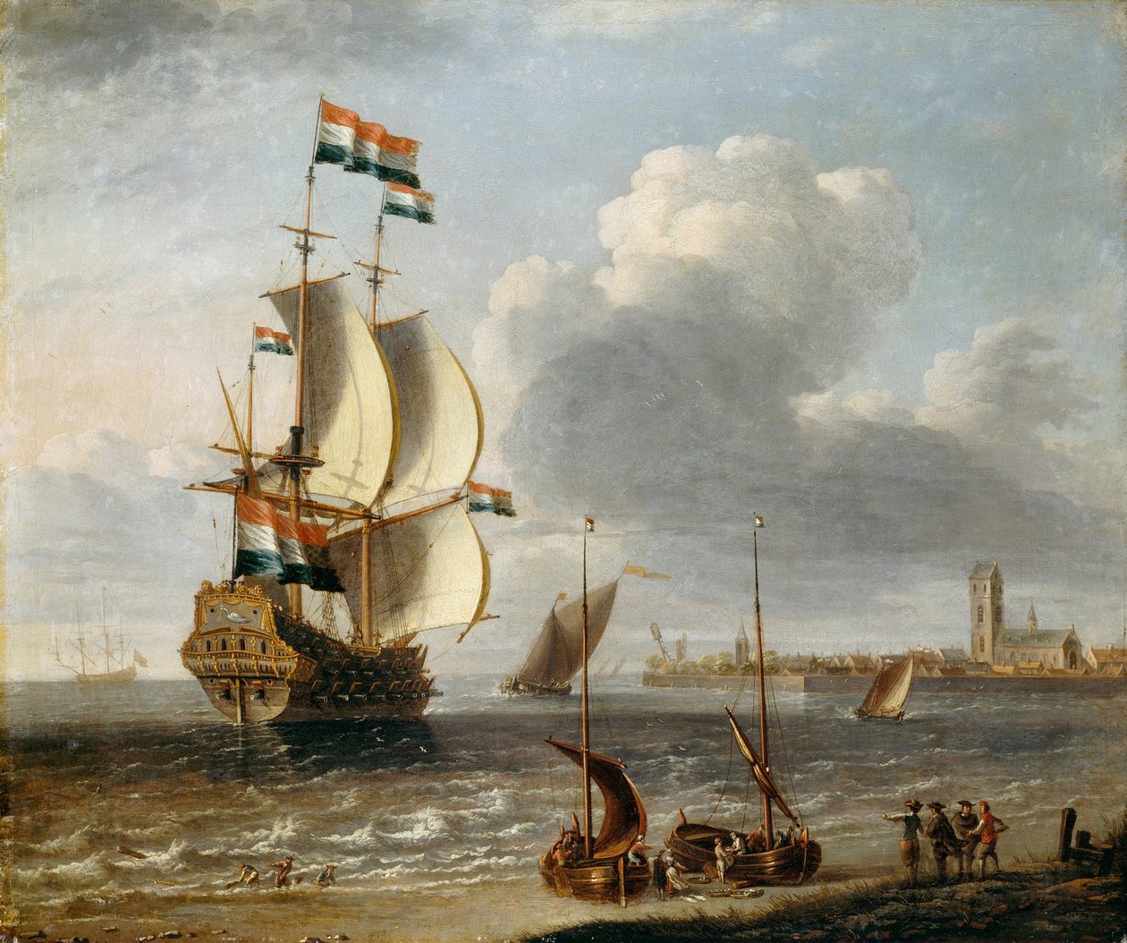 En holländsk östindier vid Hoorn av Lorenzo a Castro