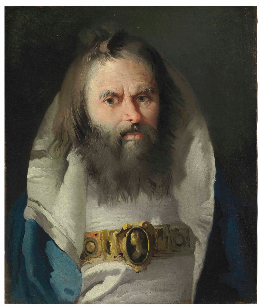 Porträtt av en man av Lorenzo Baldissera Tiepolo