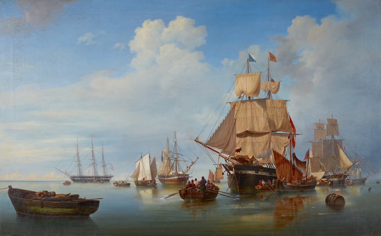 Seascape med Scirocco av Lorenzo Butti