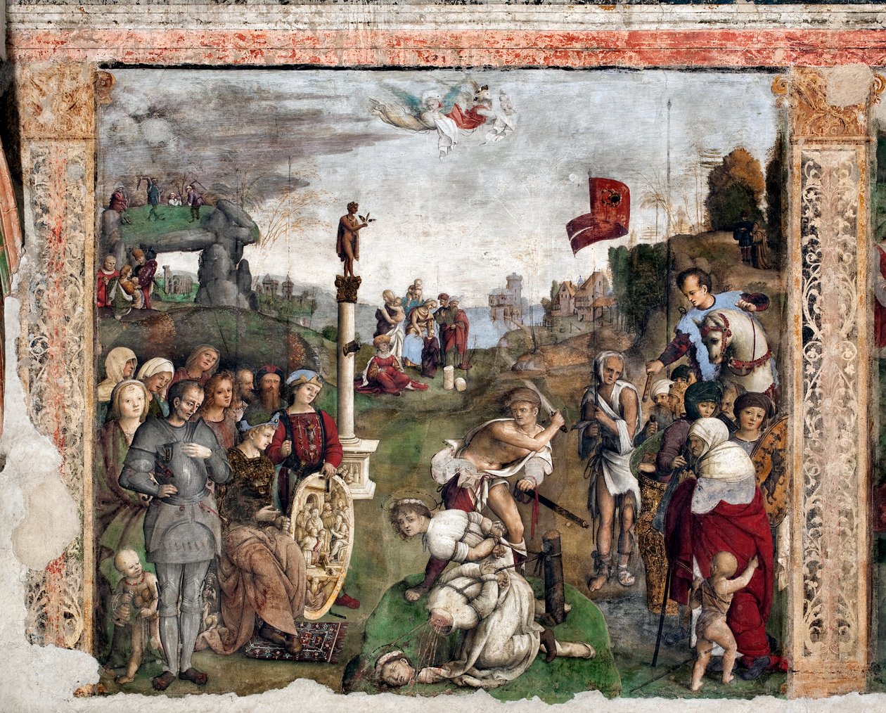 St. Ceciles liv: St Valerianas och Tiburtius