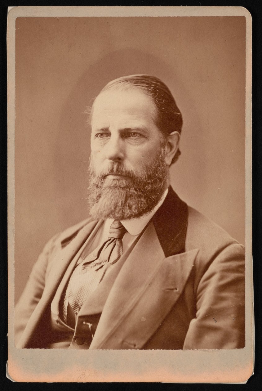 Porträtt av William Hayden English 1822-1896, före 1876. av Lorenzo Dow Judkins