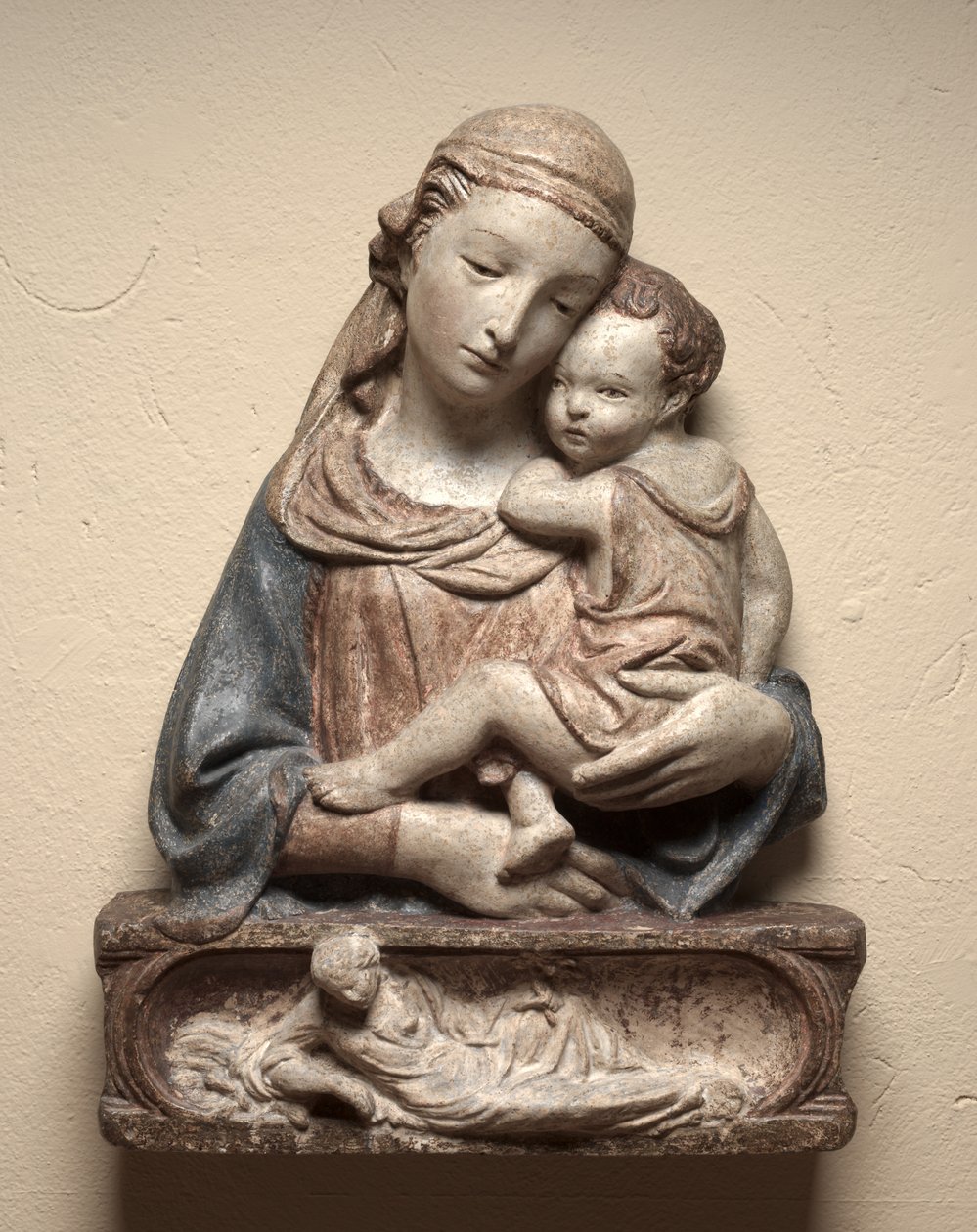 Madonna och barn, ca. 1450. av Lorenzo Ghiberti