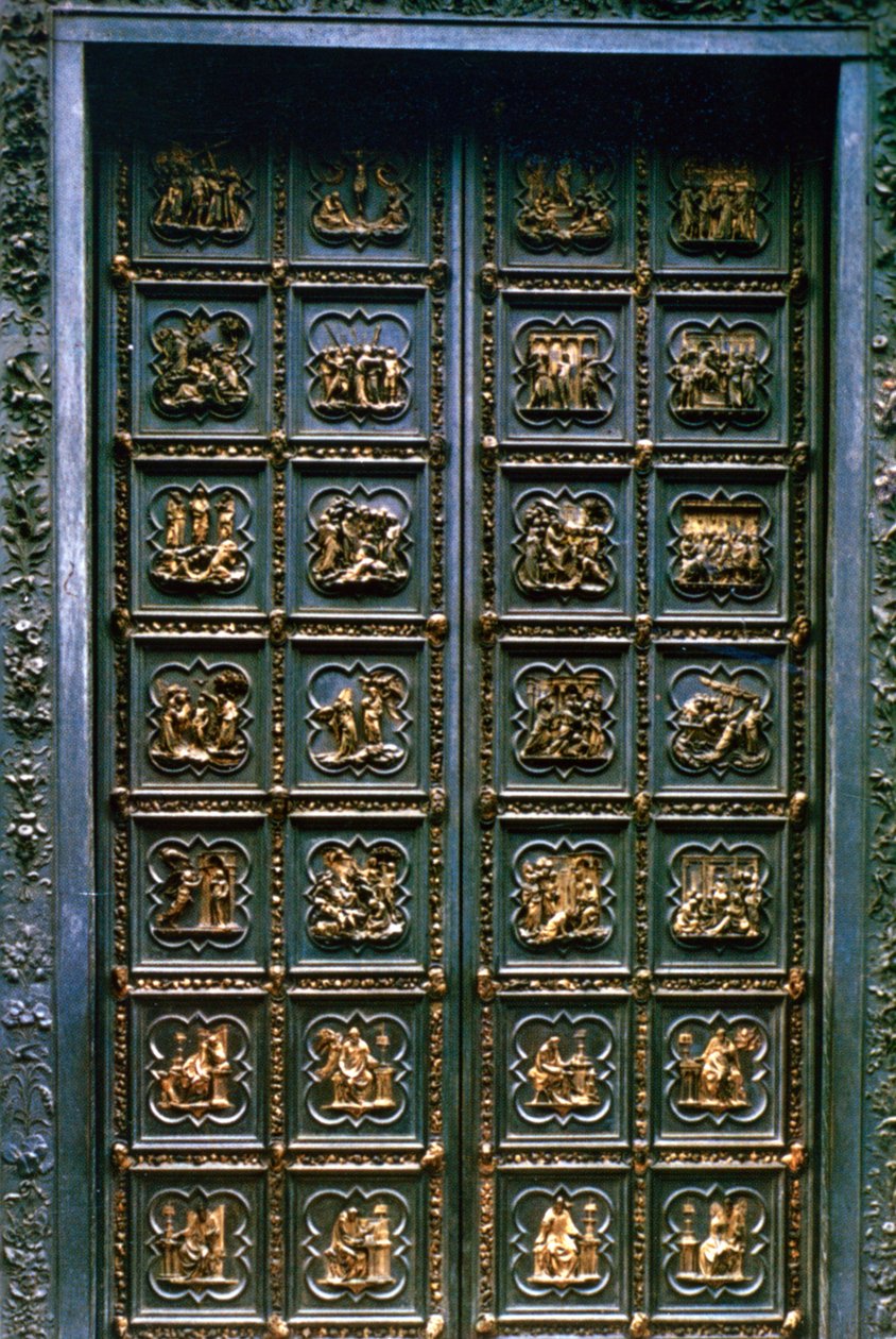 The North Doors of the Baptstry of San Giovanni, 1403-1424 av Lorenzo Ghiberti