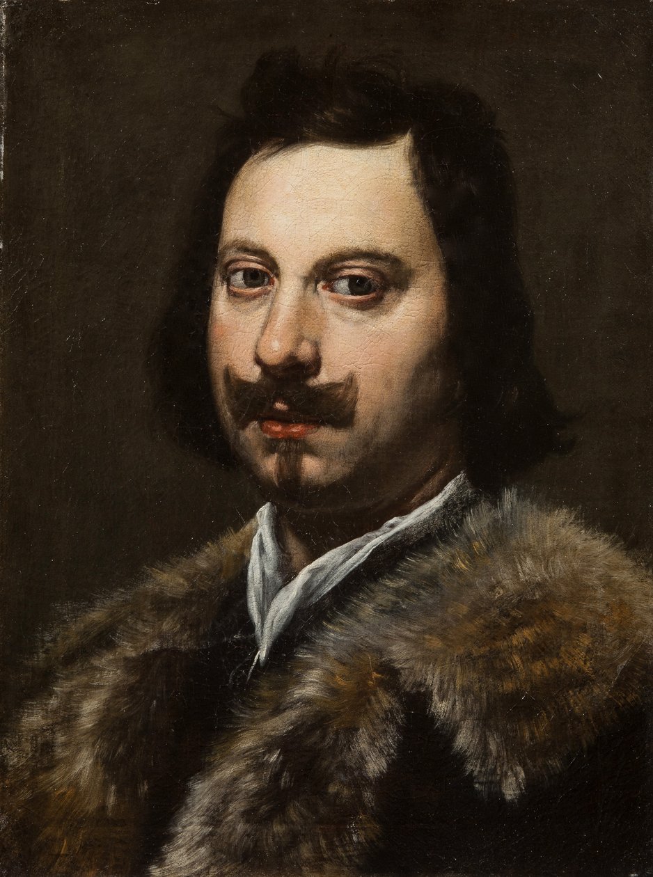 Porträtt av Evangelista Torricelli av Lorenzo Lippi