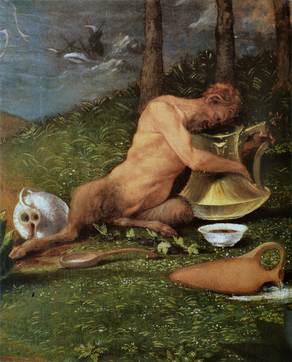Allegori om dygd och last av Lorenzo Lotto