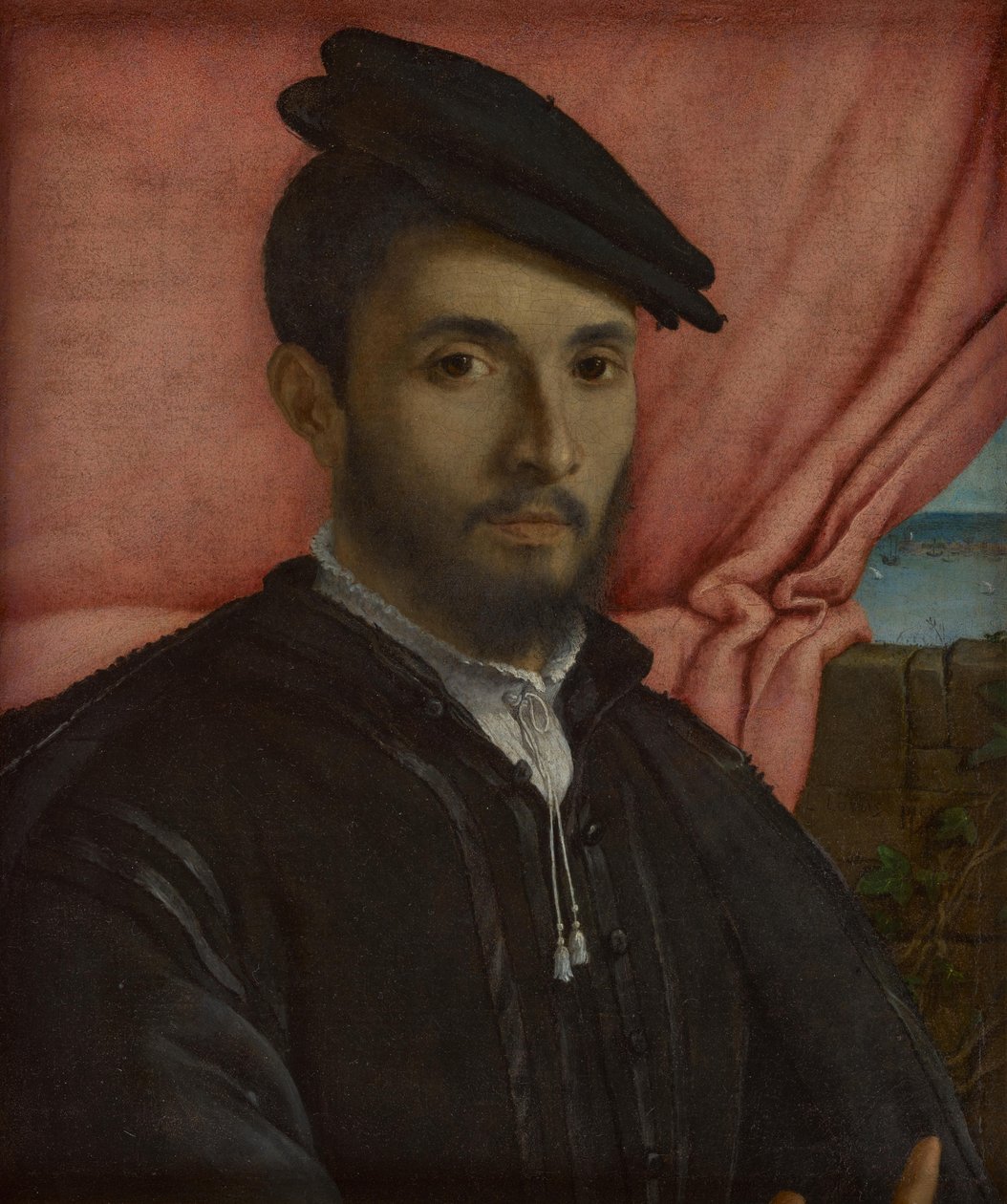 Porträtt av en ung man av Lorenzo Lotto