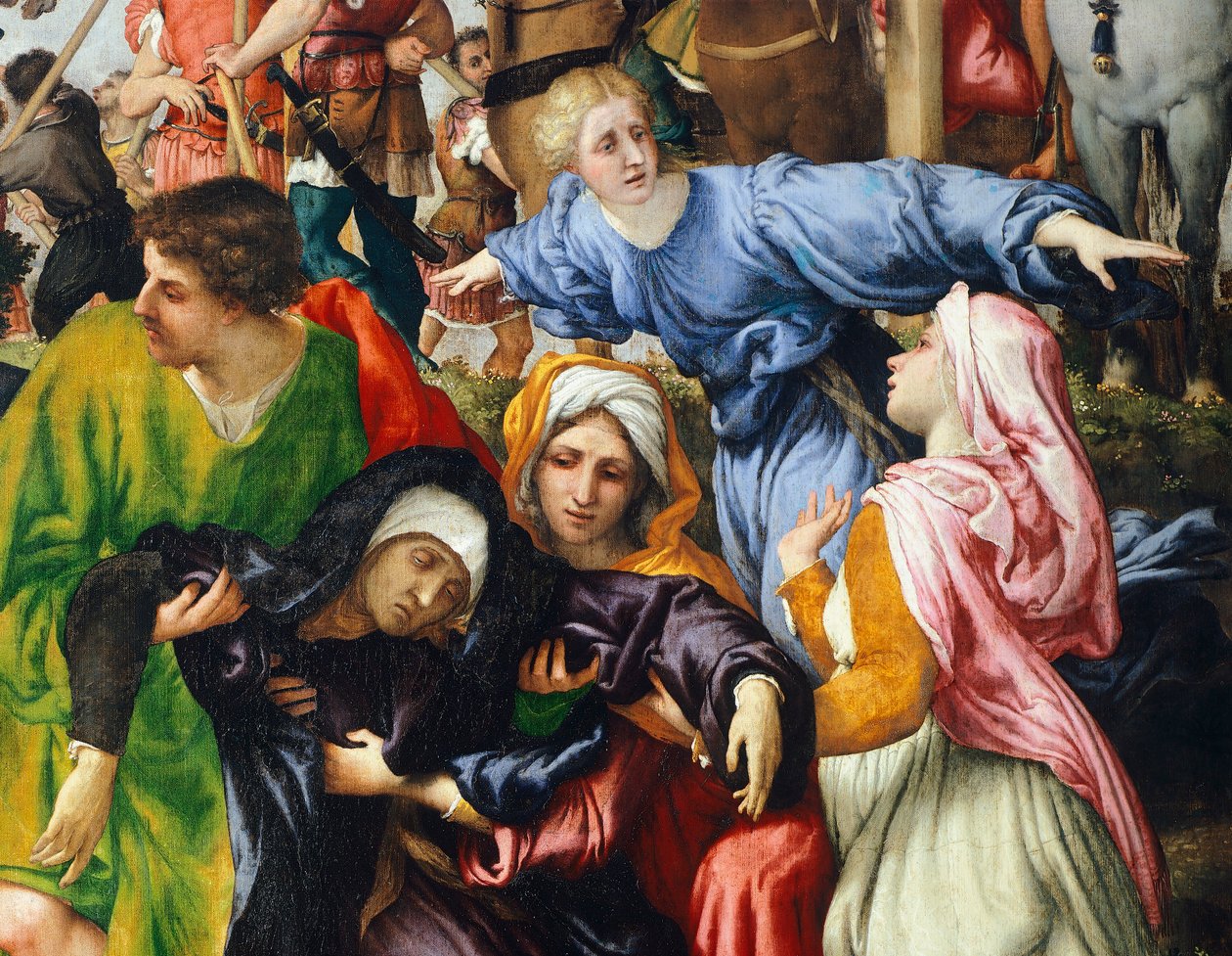 Korsfästelse av Lorenzo Lotto