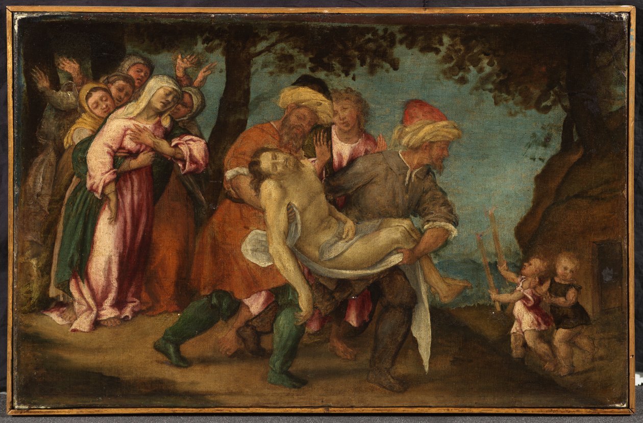 Begravning av Lorenzo Lotto