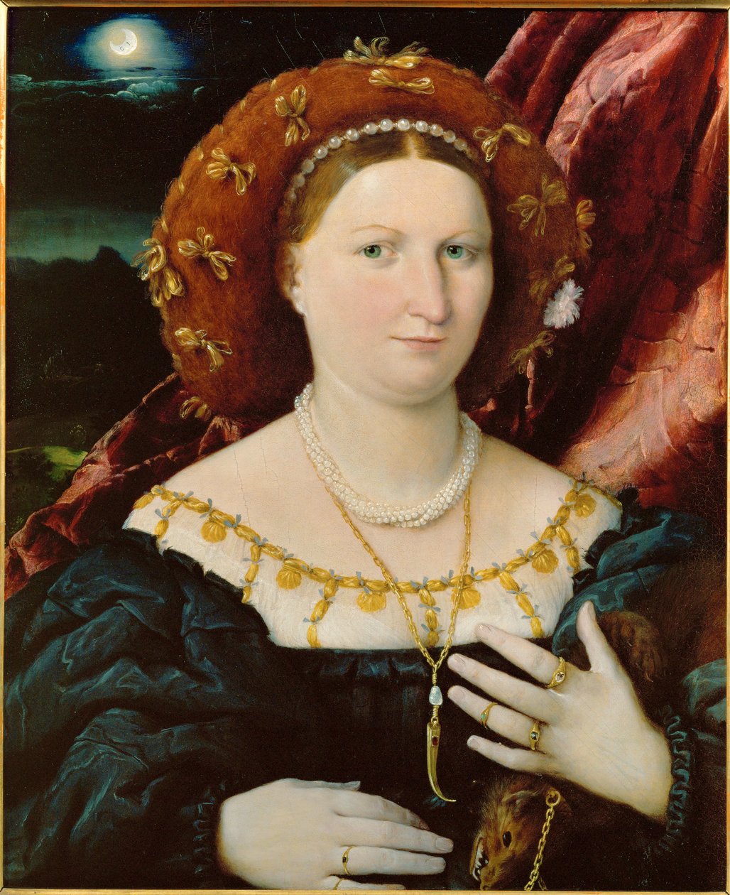 Lucina Brembati ... av Lorenzo Lotto