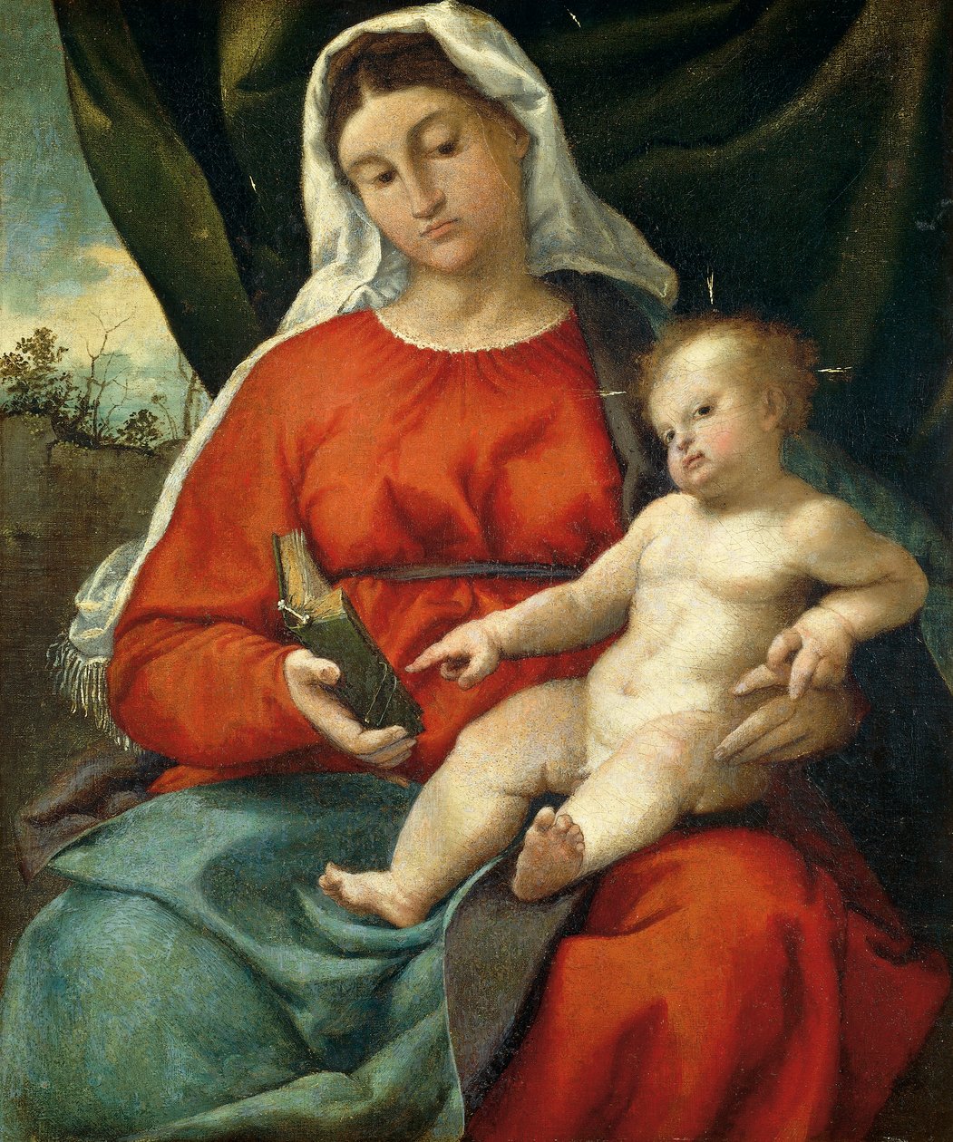 Madonna och barn av Lorenzo Lotto
