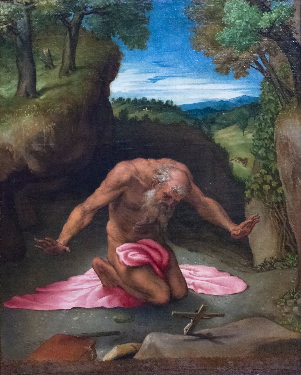 Ångerfulla helgonet Jerome av Lorenzo Lotto