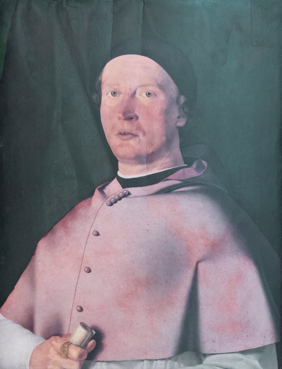 Porträtt av biskop Bernardo de Rossi av Lorenzo Lotto
