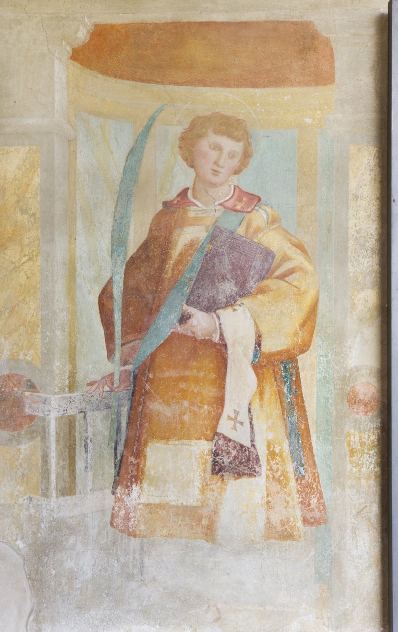 Saint Lawrence, ca 1525 av Lorenzo Lotto