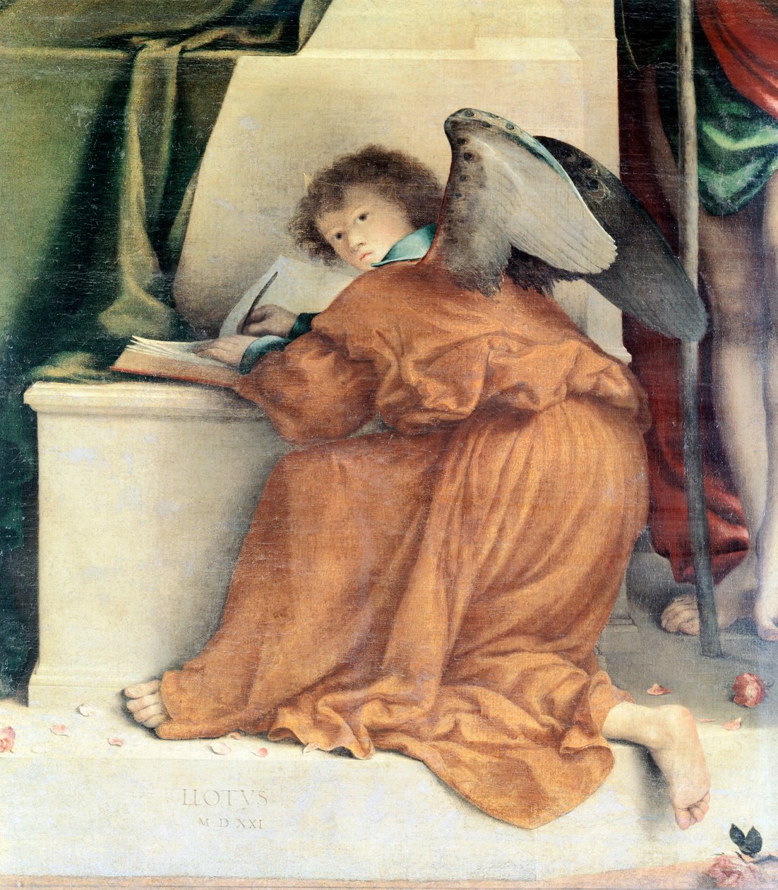 San Bernardino altartavla av Lorenzo Lotto