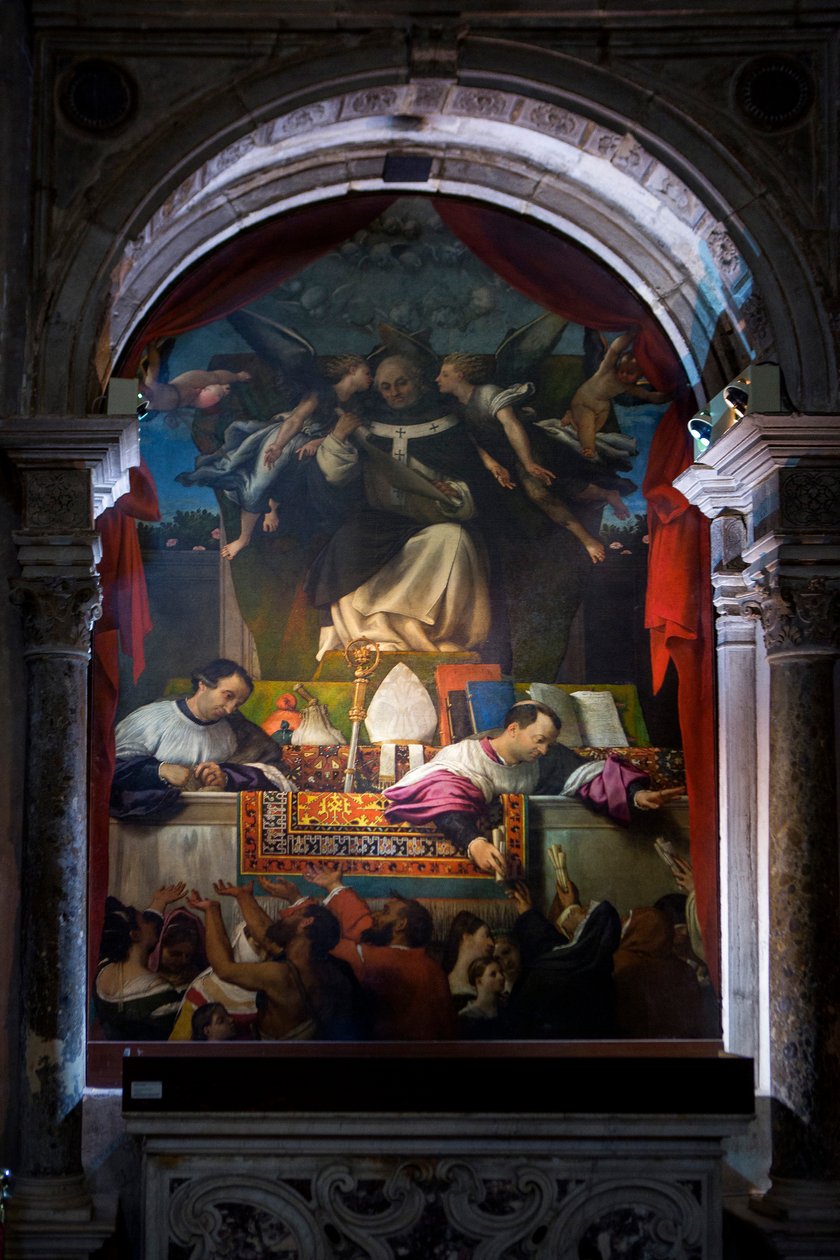 St. Antonino donation av Lorenzo Lotto