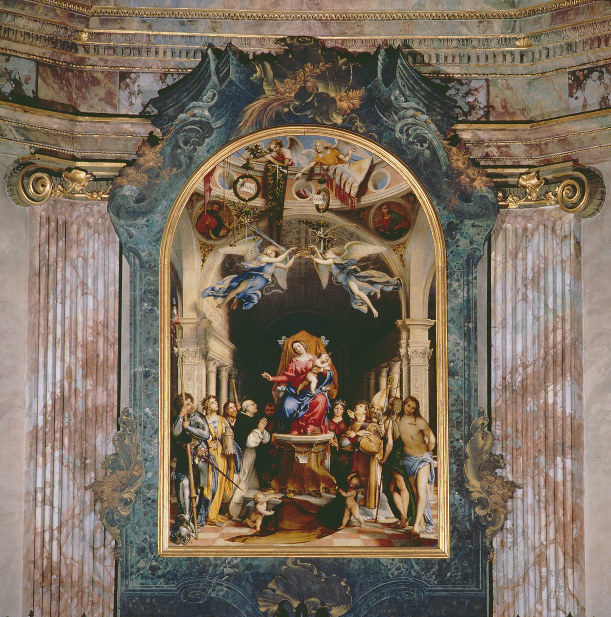 Altartavlan från Martinengo, 1513-16 av Lorenzo Lotto