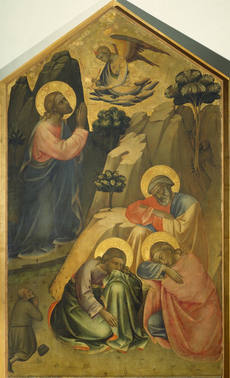 Agony in garden, av Lorenzo Monaco (ca 1370-1425) av Lorenzo Monaco
