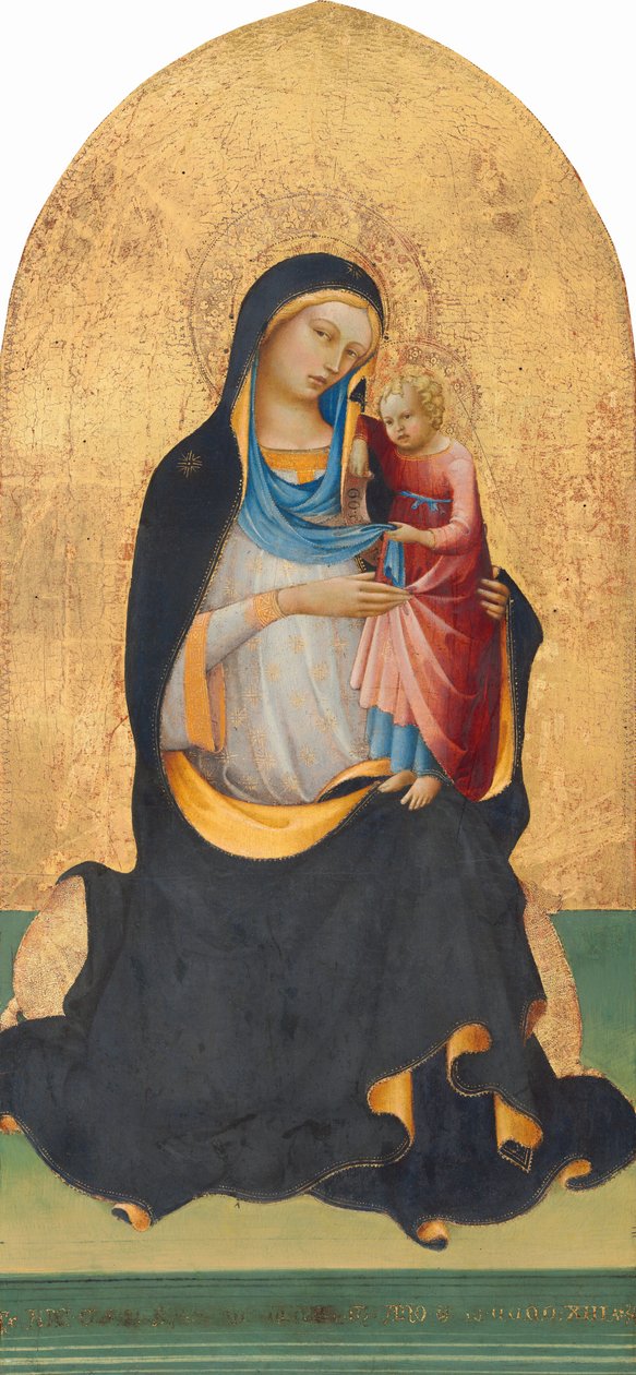 Madonna och barn av Lorenzo Monaco