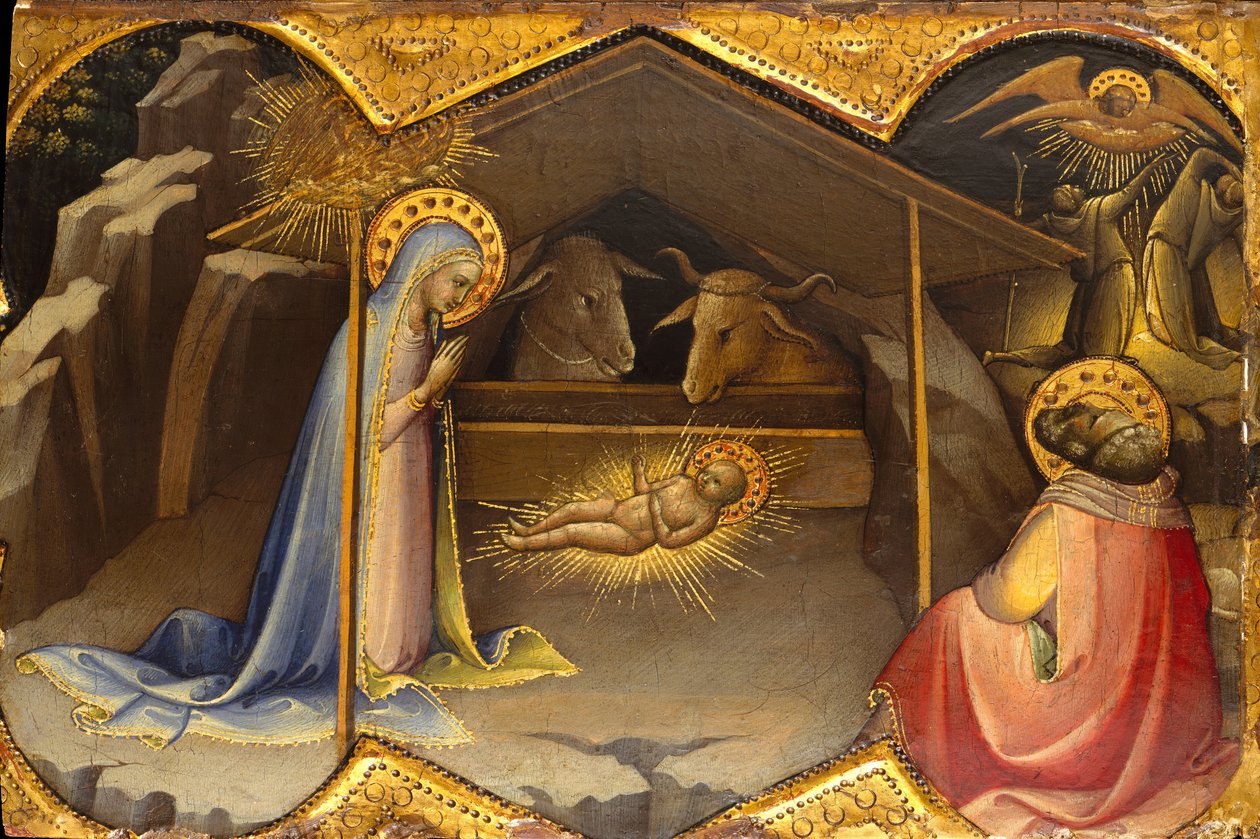Födelsekyrkan, ca. 1406-10. av Lorenzo Monaco