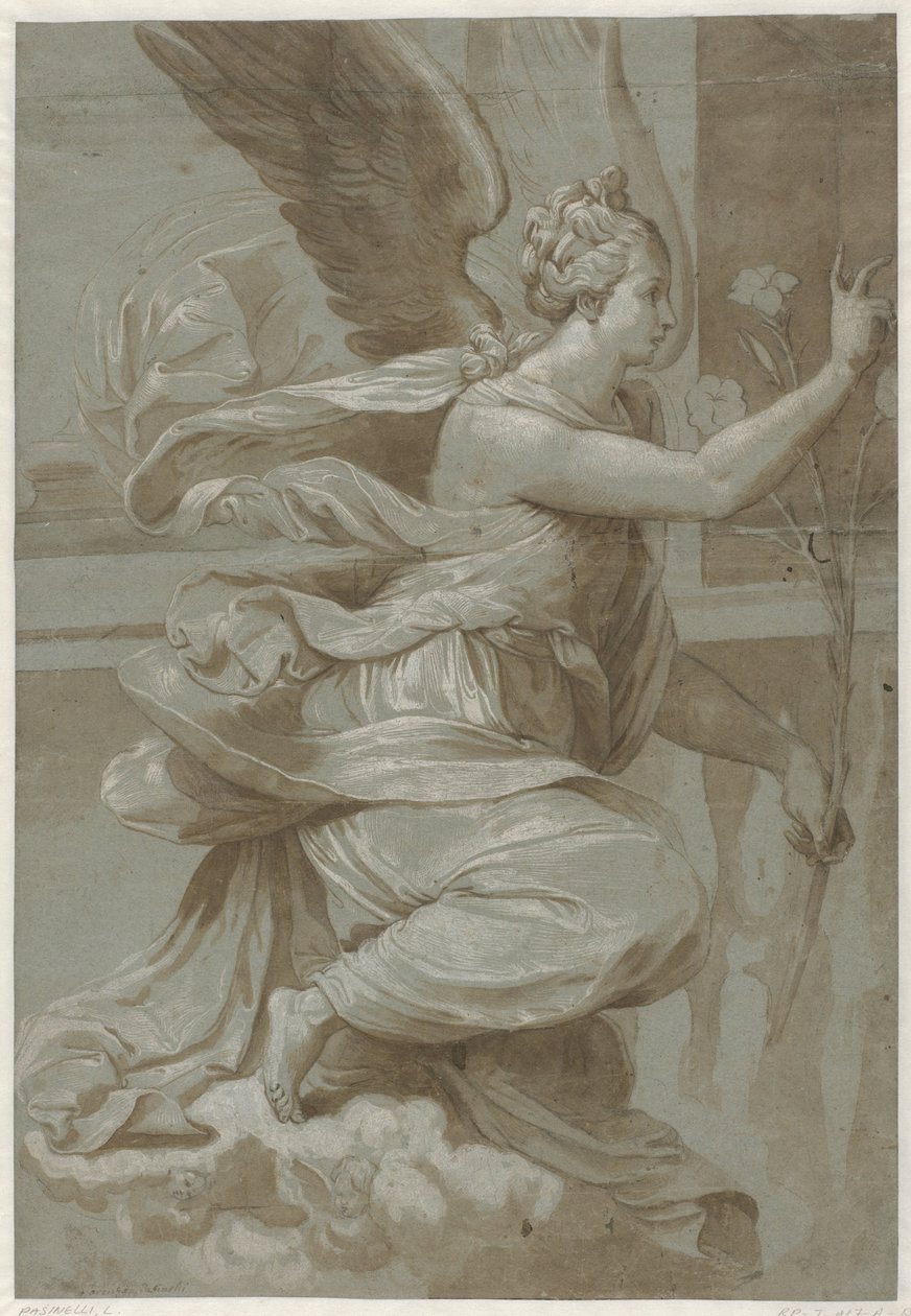 Bebådelse till Maria av Lorenzo Pasinelli (possibly)