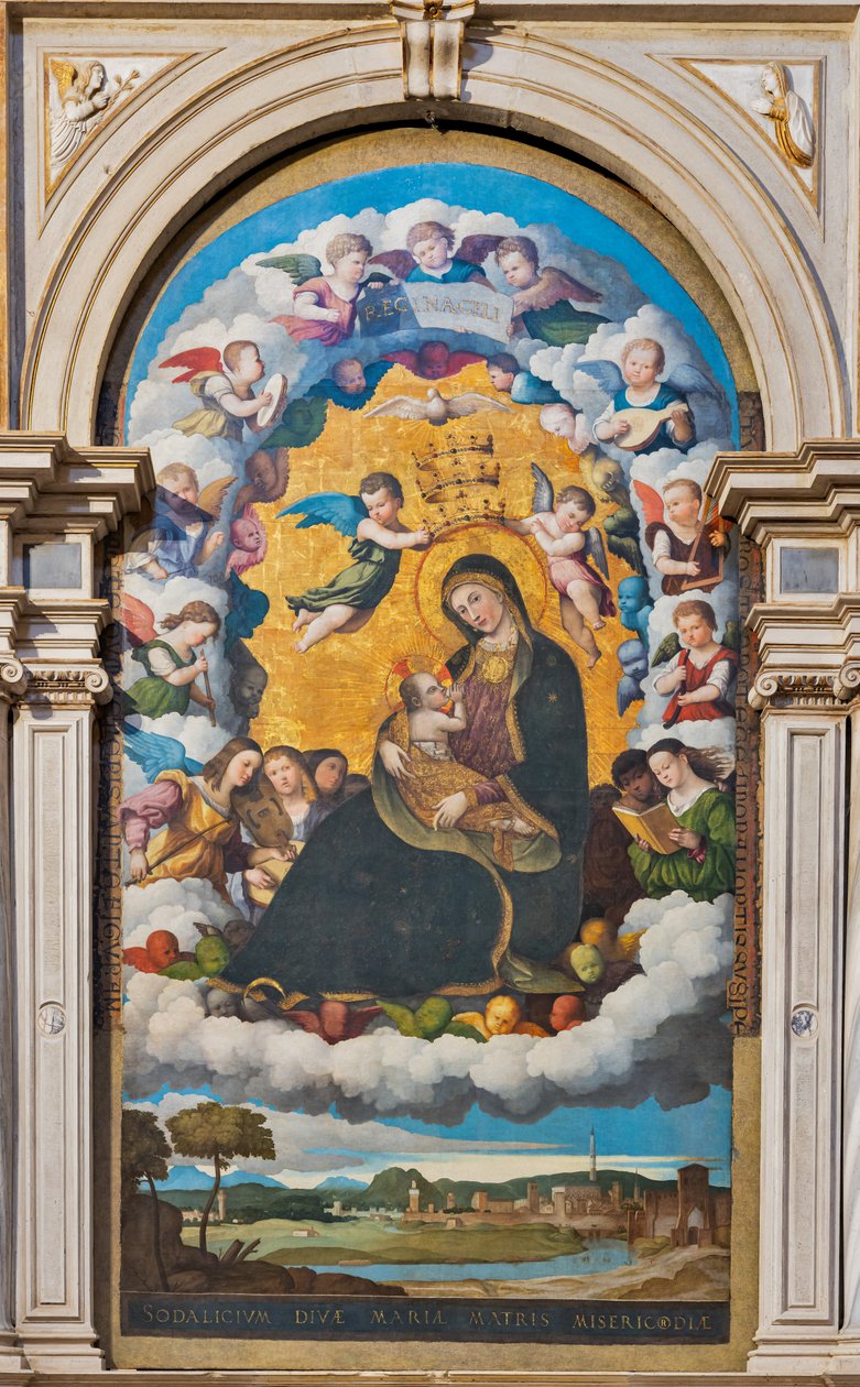 Stjärnornas Madonna av Lorenzo Veneziano