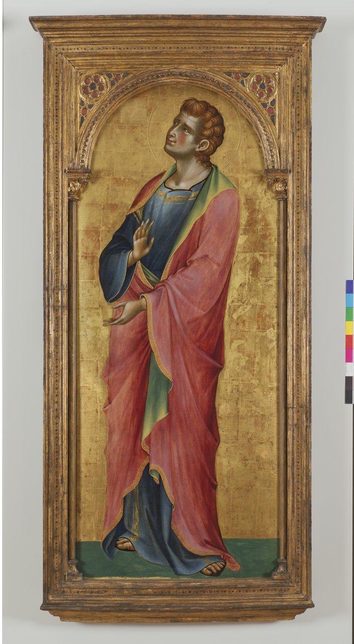 Johannes evangelisten, 1355-57 av Lorenzo Veneziano