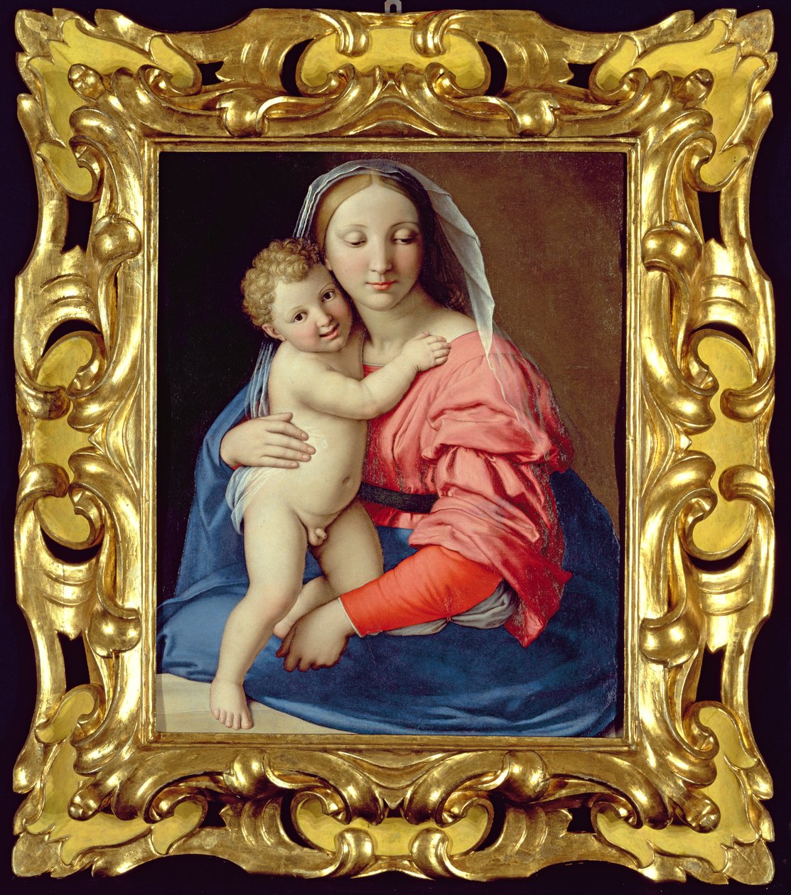 Madonna och barn av Lorenzo di Credi