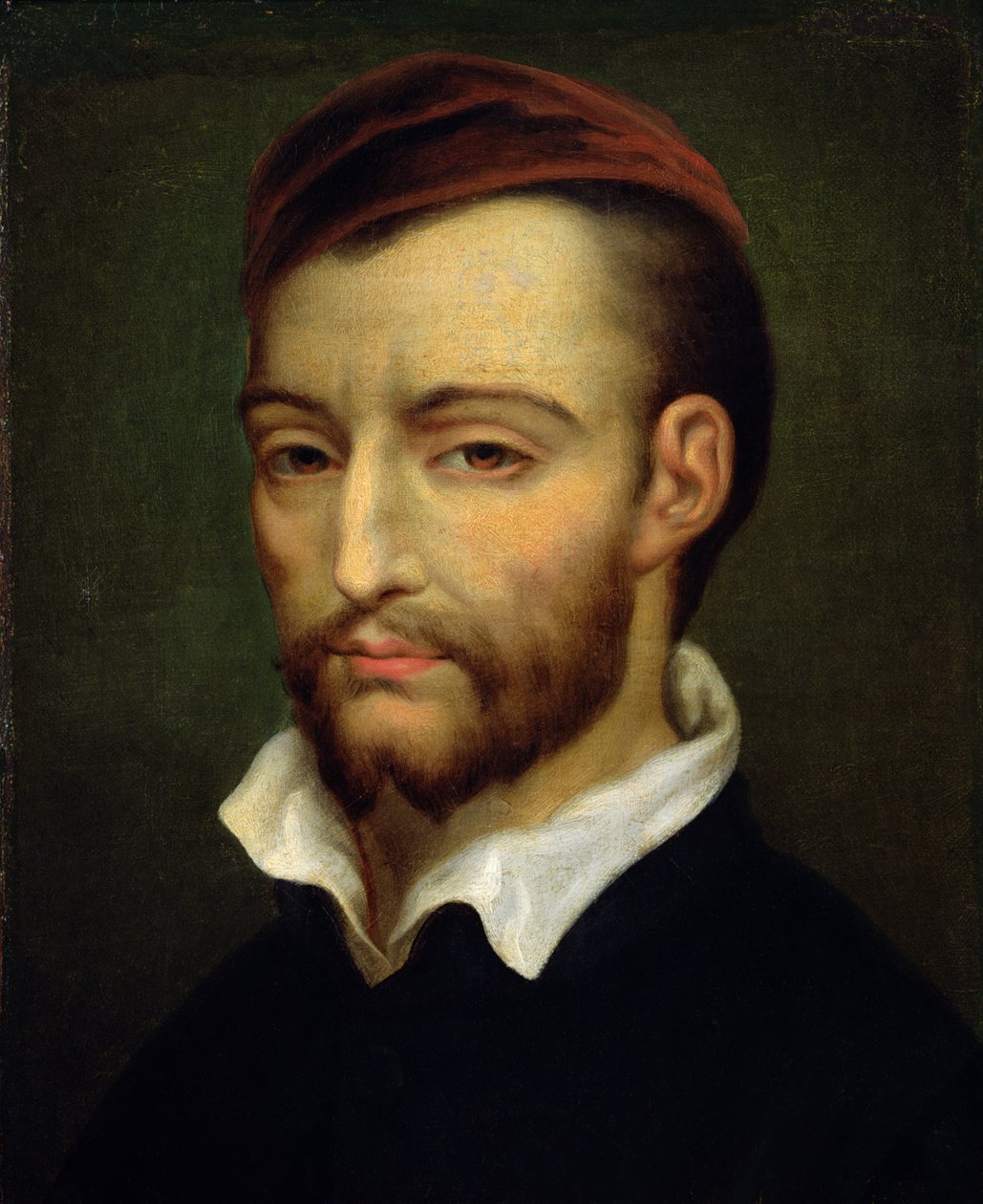 Porträtt av Theodore Gericault (1791-1824) av Louis Alexis Jamar