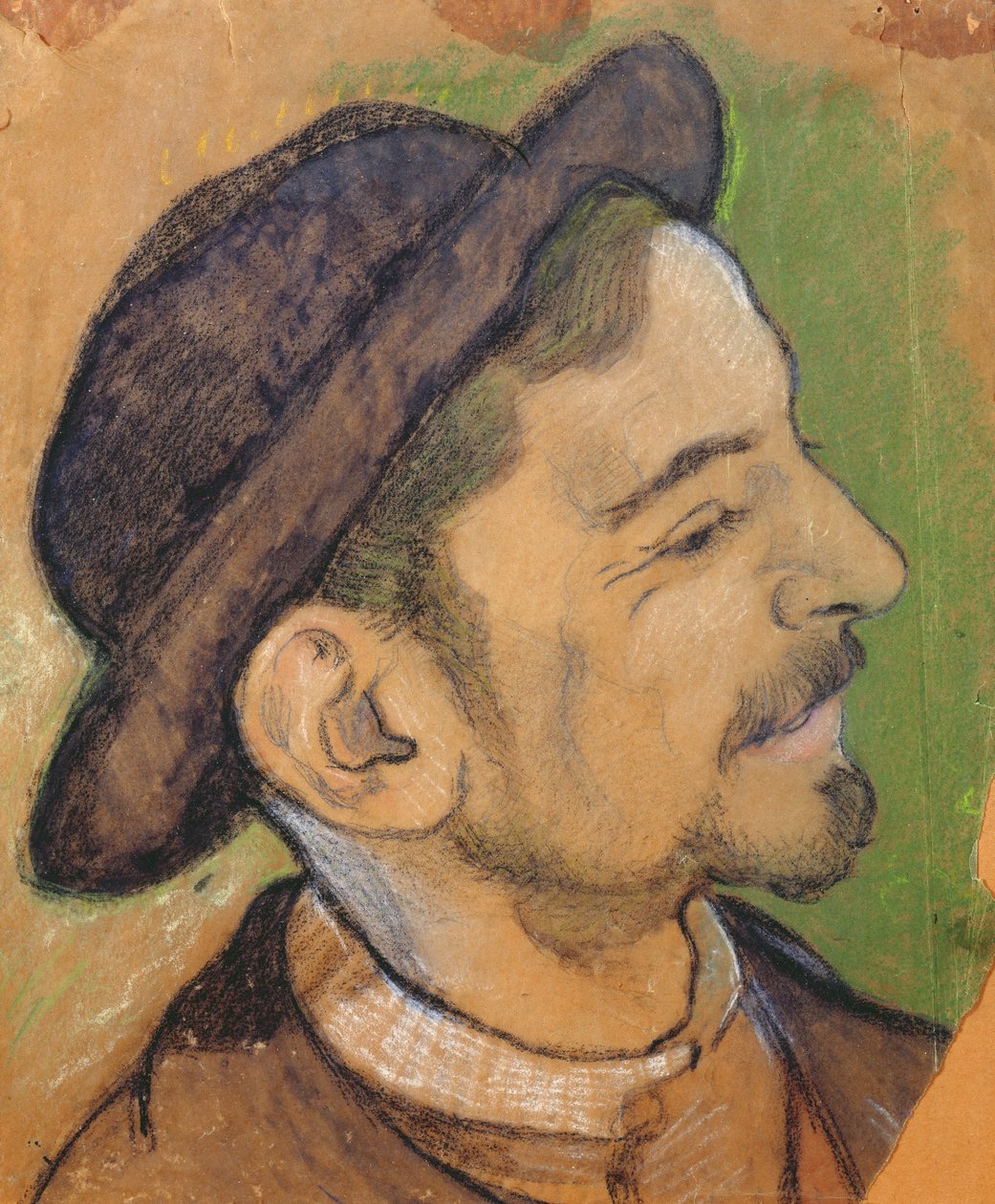 Emile Bernard, ca 1887 (pastell) av Louis Anquetin