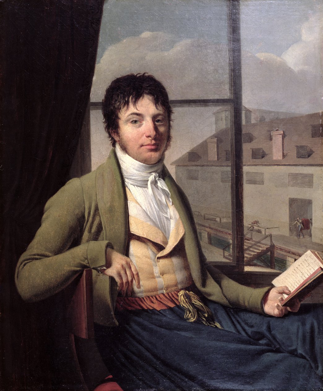 Jean Antoine Chaptal (1756-1832) greve av Chanteloupe, ca 1800 av Louis Bouchot