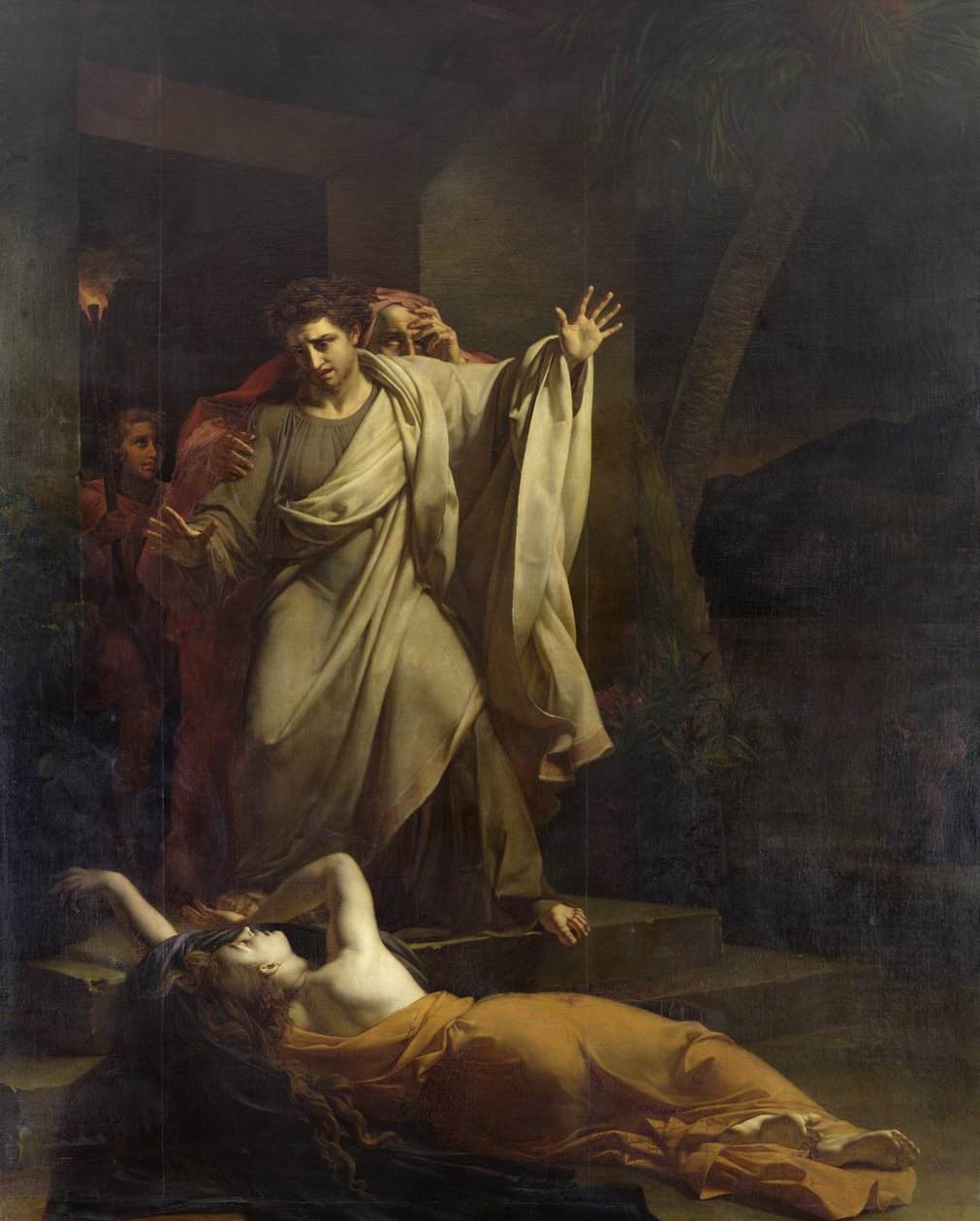 Leviten från Efraim av Louis Charles Auguste Couder