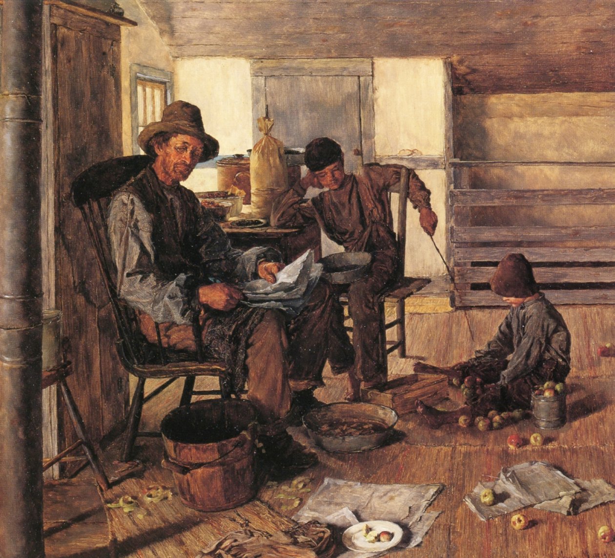 Vila på eftermiddagen av Louis Charles Moeller