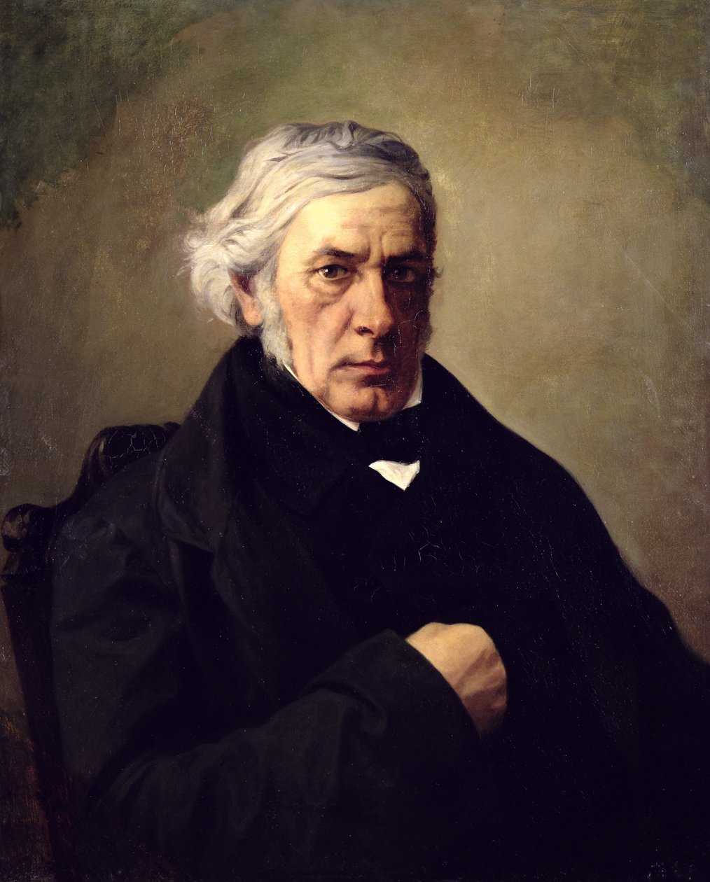 Porträtt av Victor Cousin (1792-1867) c.1881 av Louis Claude Mouchot