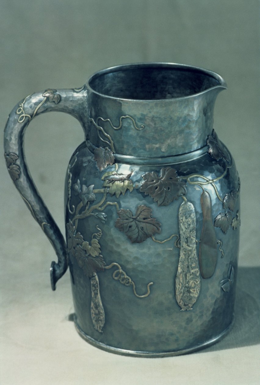 Jug, New York, ca 1900 (silver, mässing och koppar) av Louis Comfort Tiffany