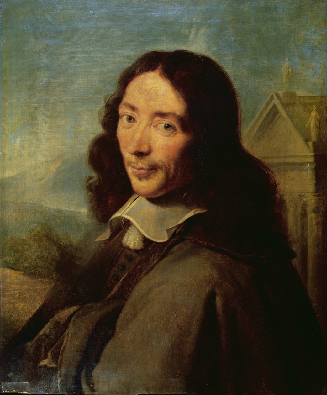 Claude Perrault (1613-88) efter Philippe de Champaigne av Edouard Riou