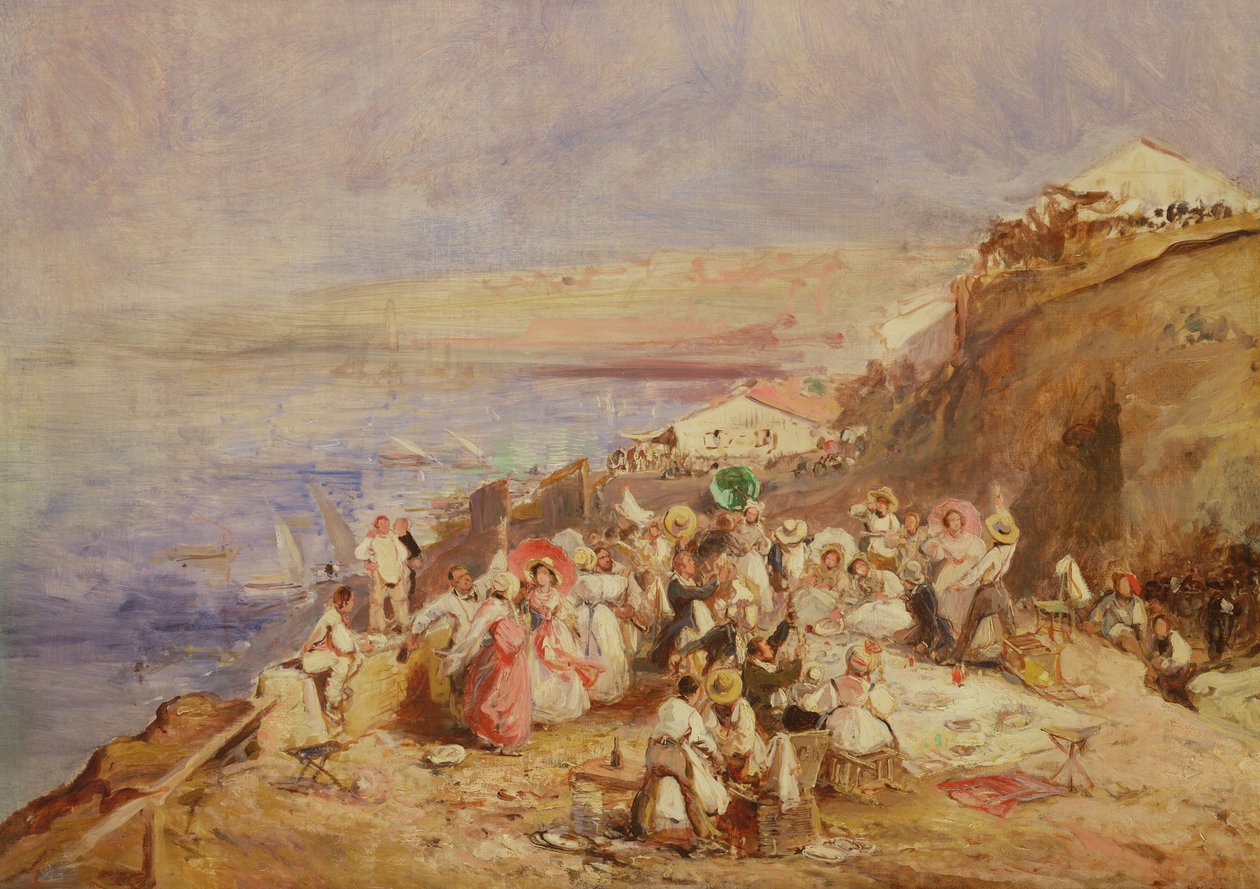 Konstnärslunchen av Eugene Isabey