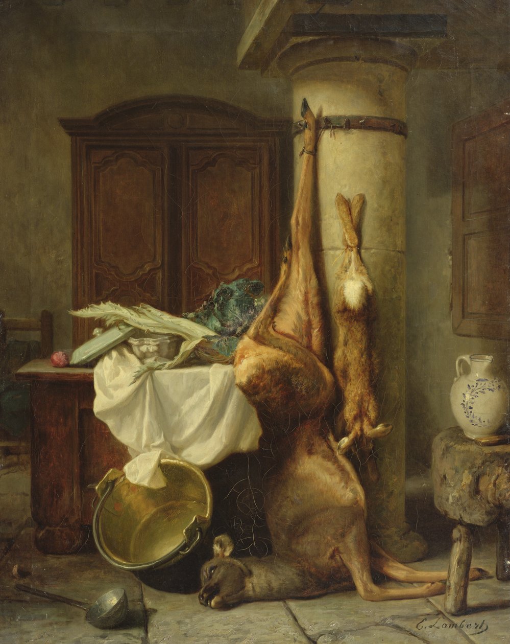 Fortfarande liv av Louis Eugene Lambert