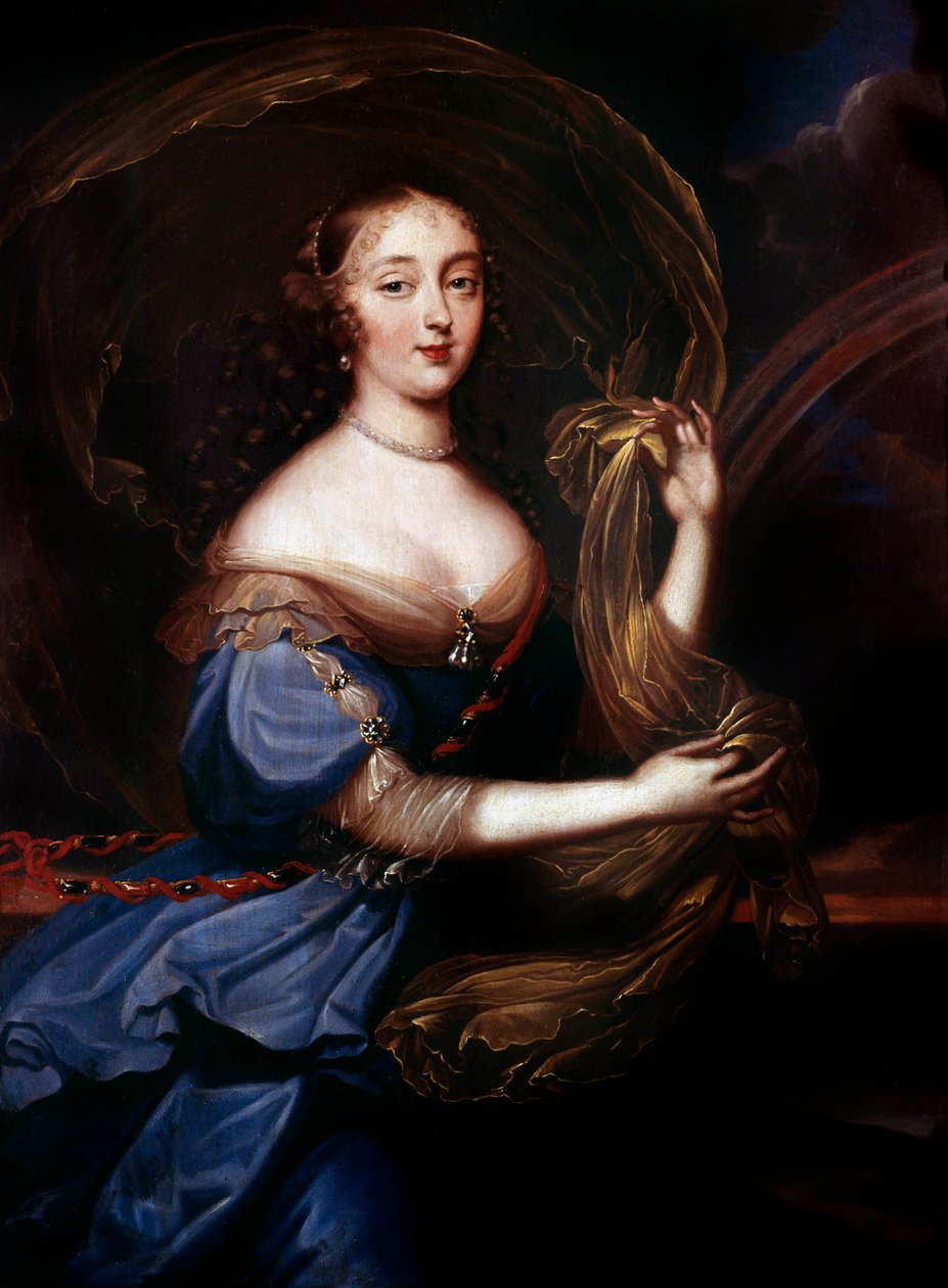 Francoise de Rochechouart de Mortemart av Louis Ferdinand 1648-1717 Elle