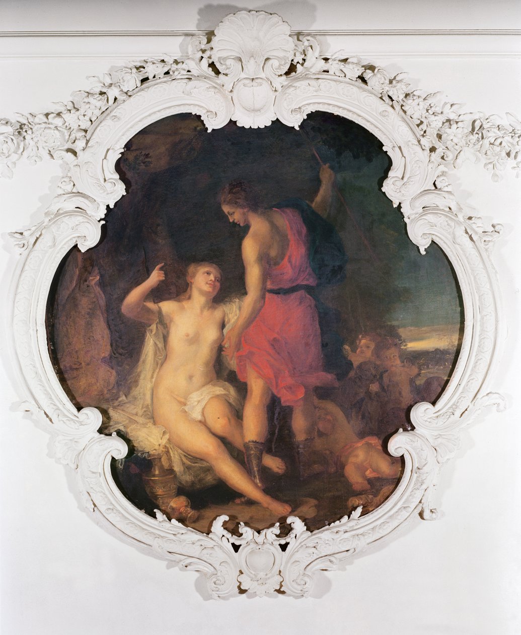Venus och Adonis, från rådssalen av Louis Galloche