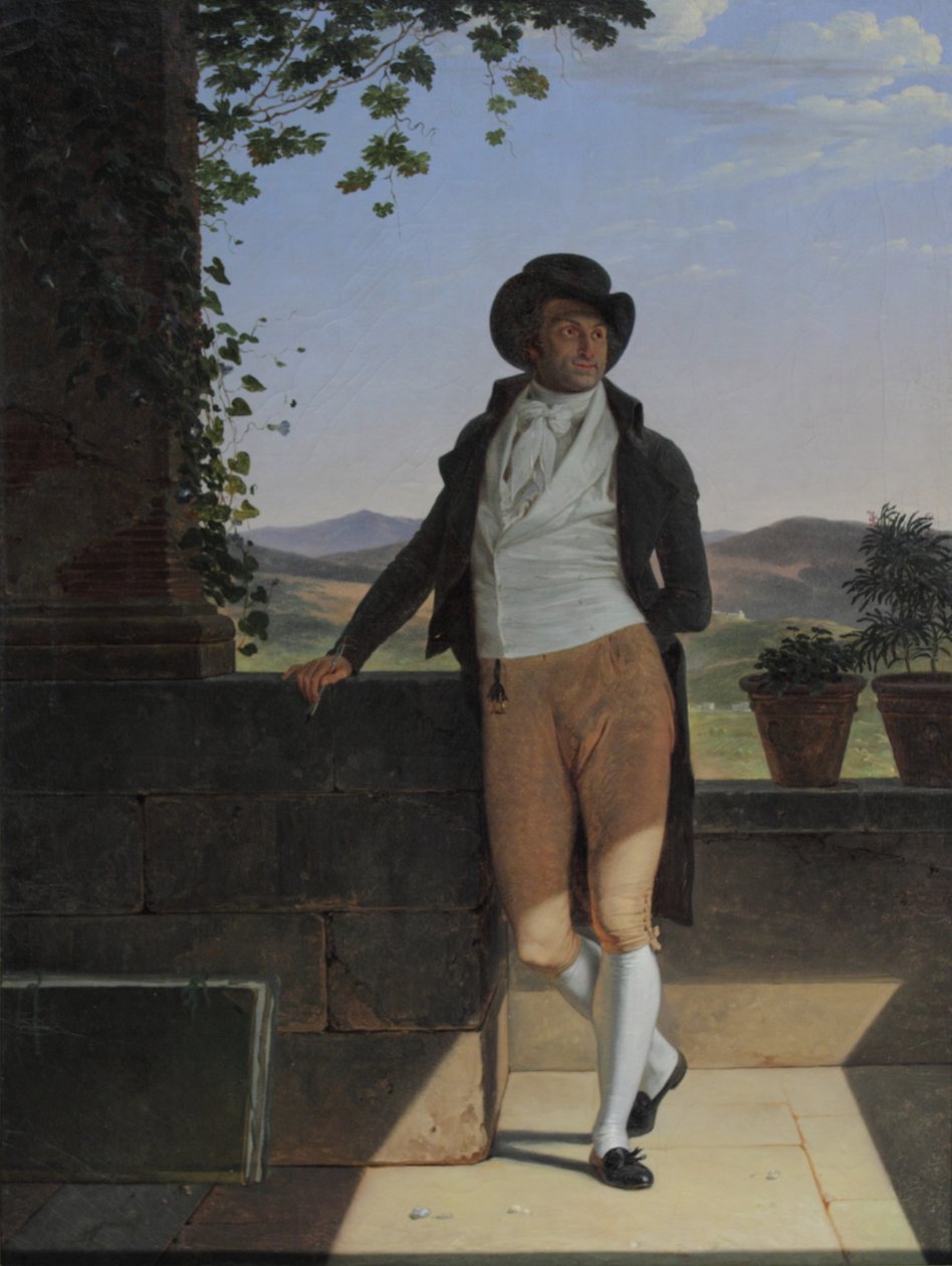 Portrait of Philippe-Henri Coclers av Louis Gauffier