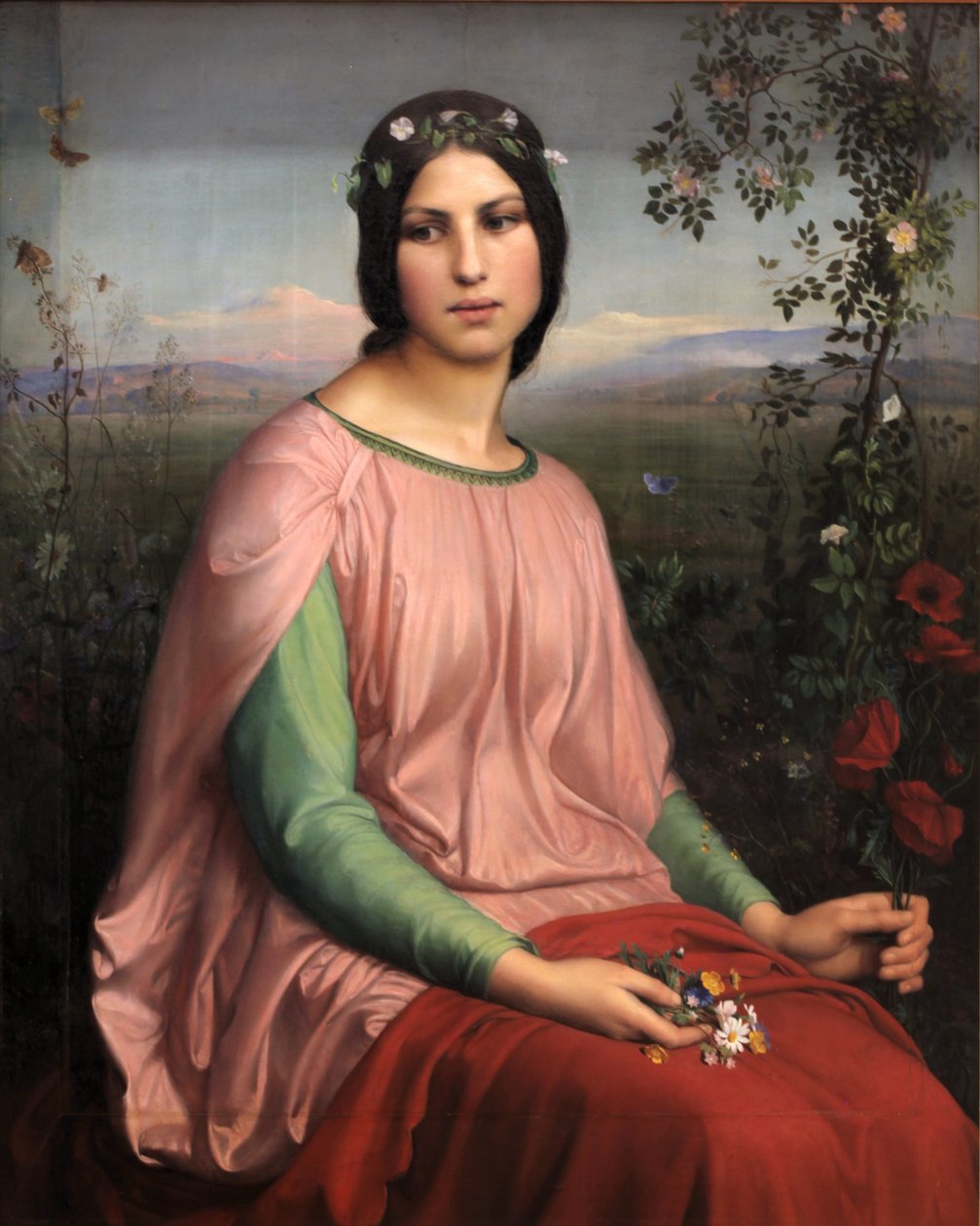 Fleurs des champs av Louis Janmot