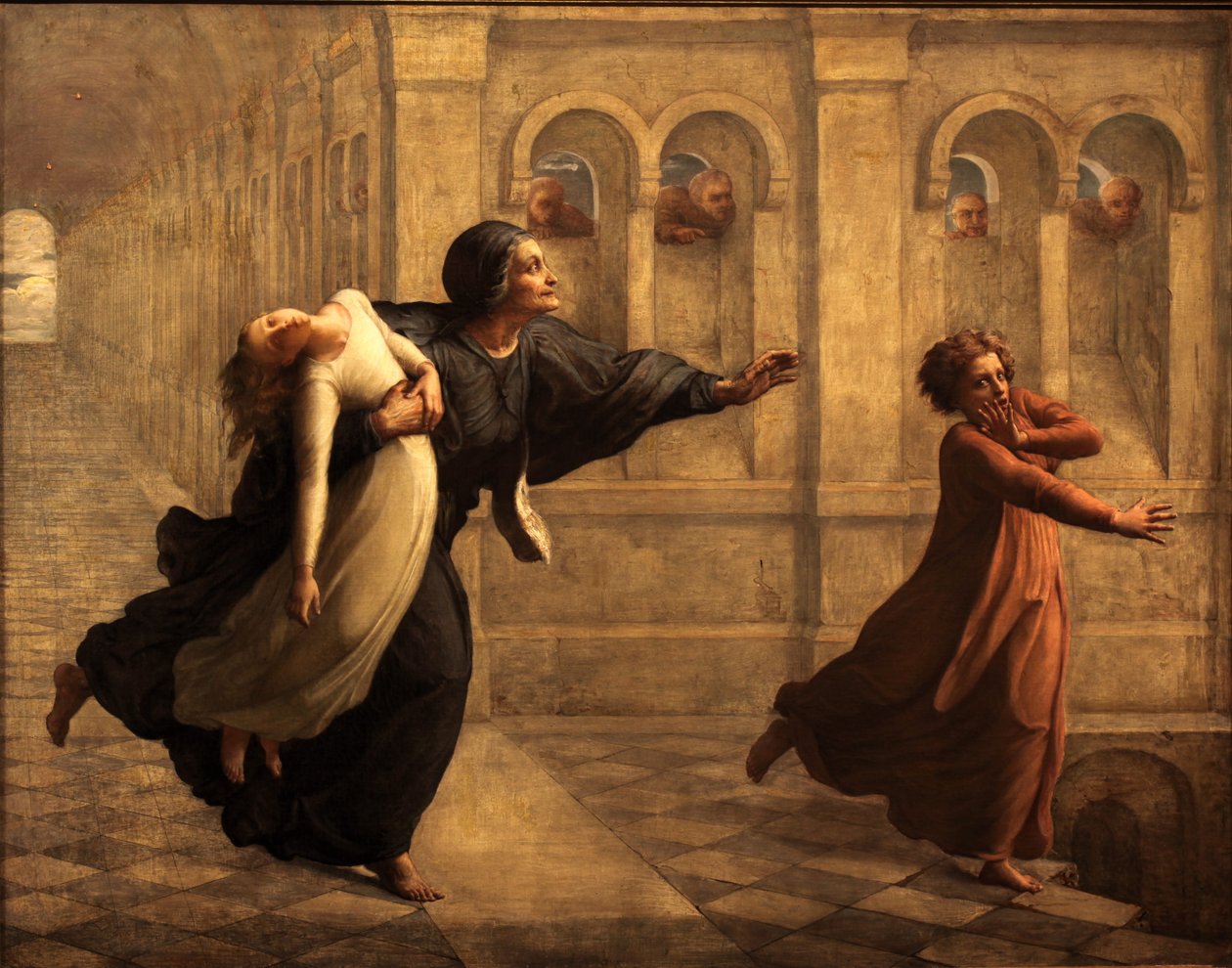 Poem of the Soul - The nightmare av Louis Janmot